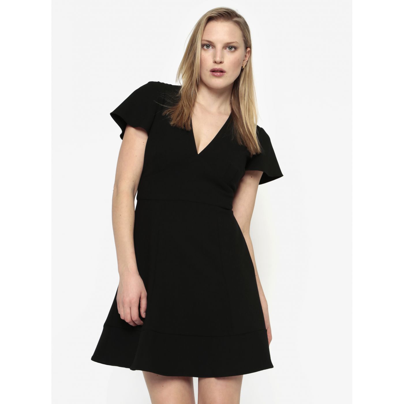 French Connection Whisper V-neck minidies