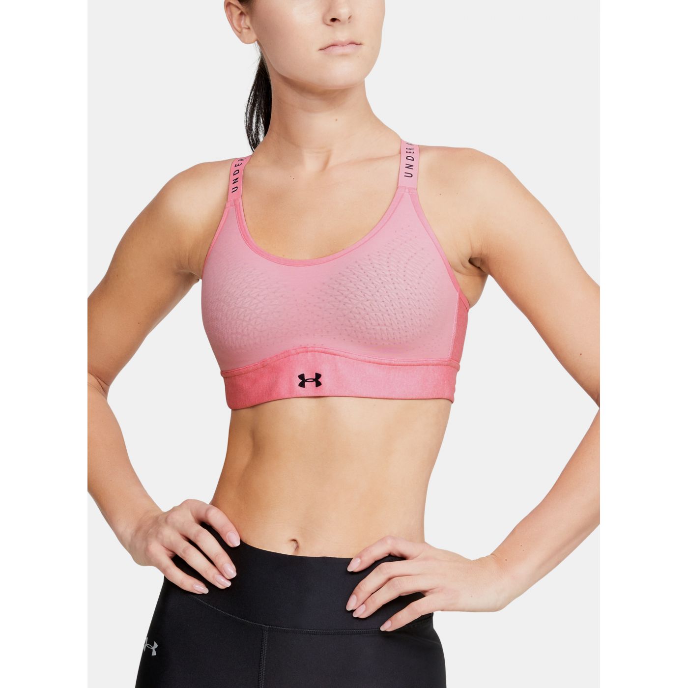Infinity Under Armour Pink Sports Bra