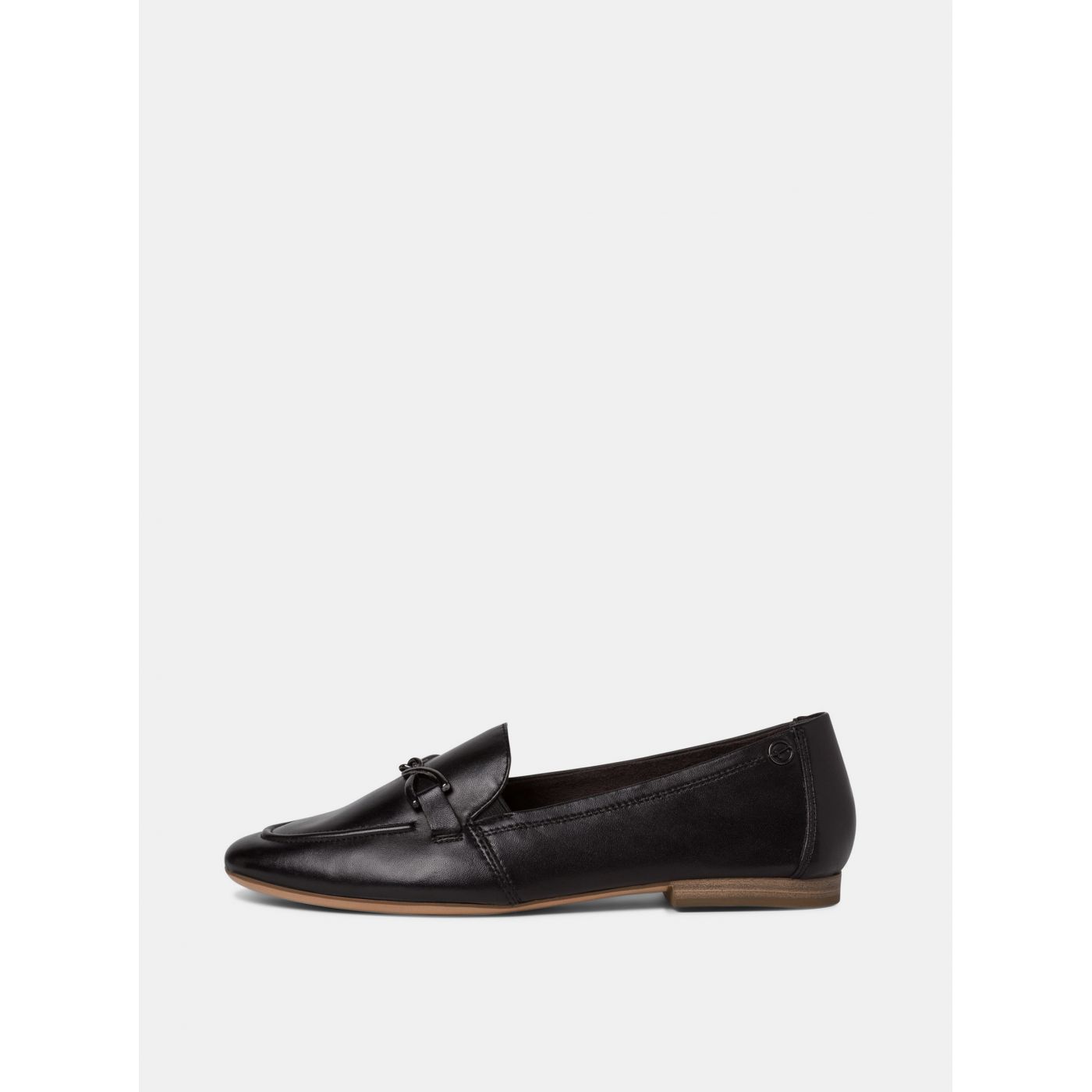 Tamaris Black Leather Loafers