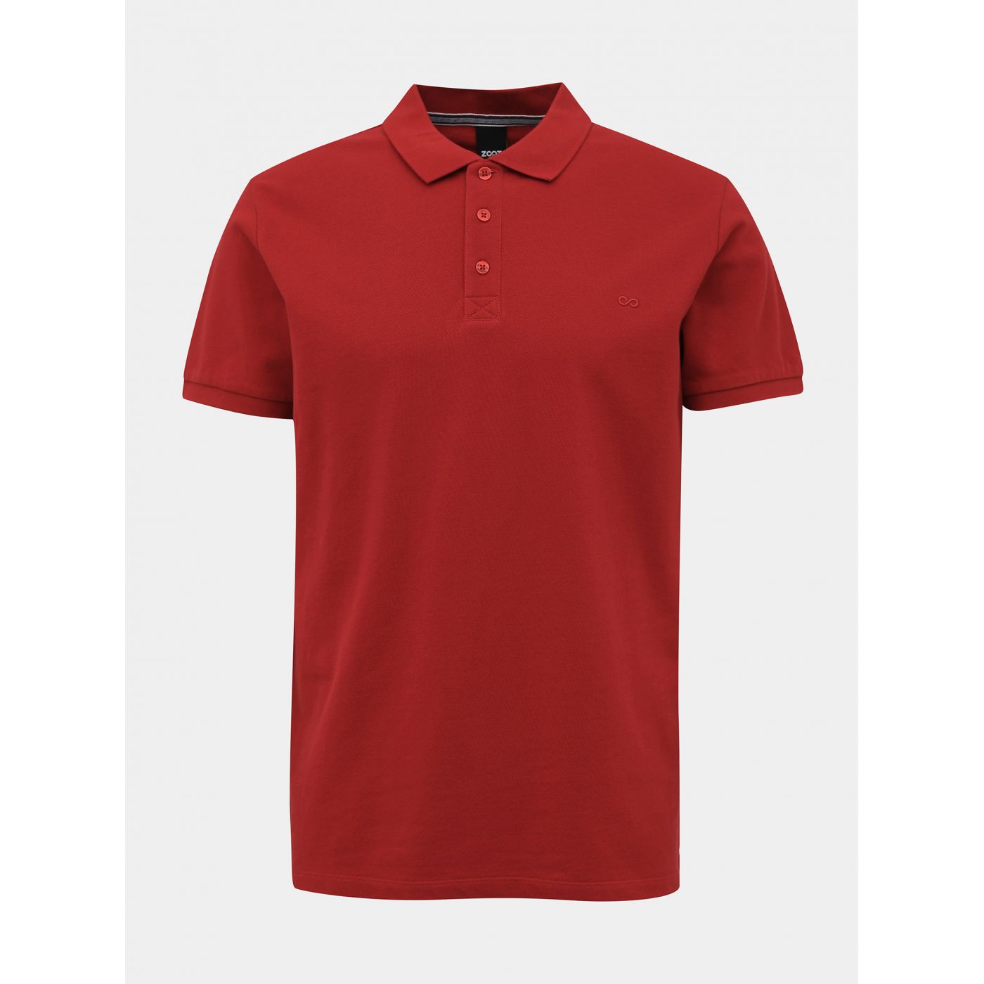 Red Men's Basic Polo T-Shirt ZOOT Lionel