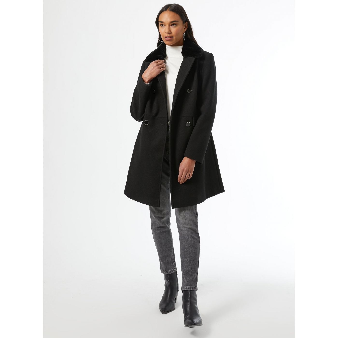 Dorothy Perkins Black Coat