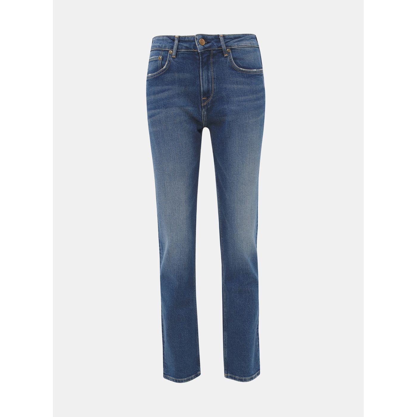 Blue Women's Straight Fit Jeans Pepe Jeans Mary