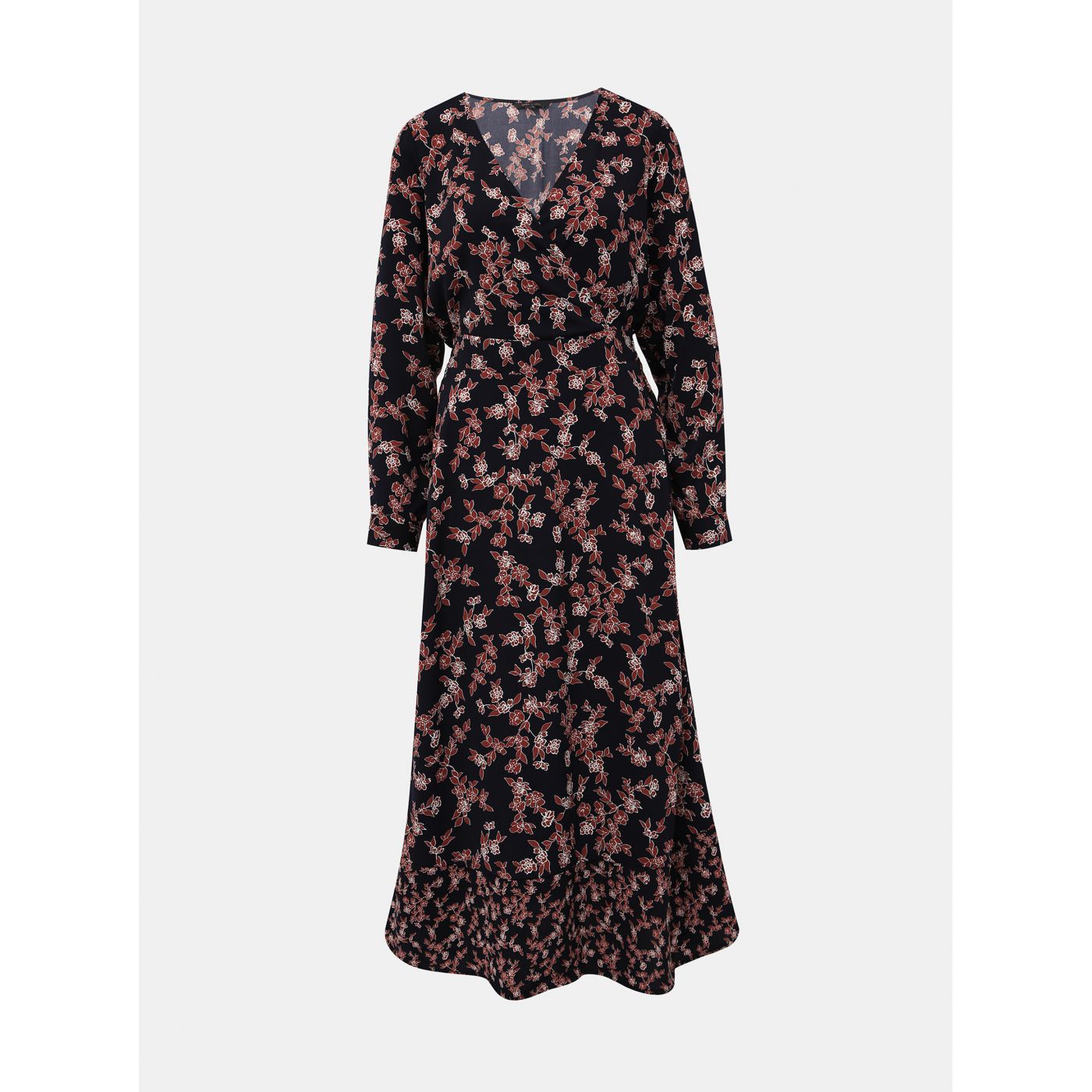 Dark blue floral maxi dress ONLY Venera
