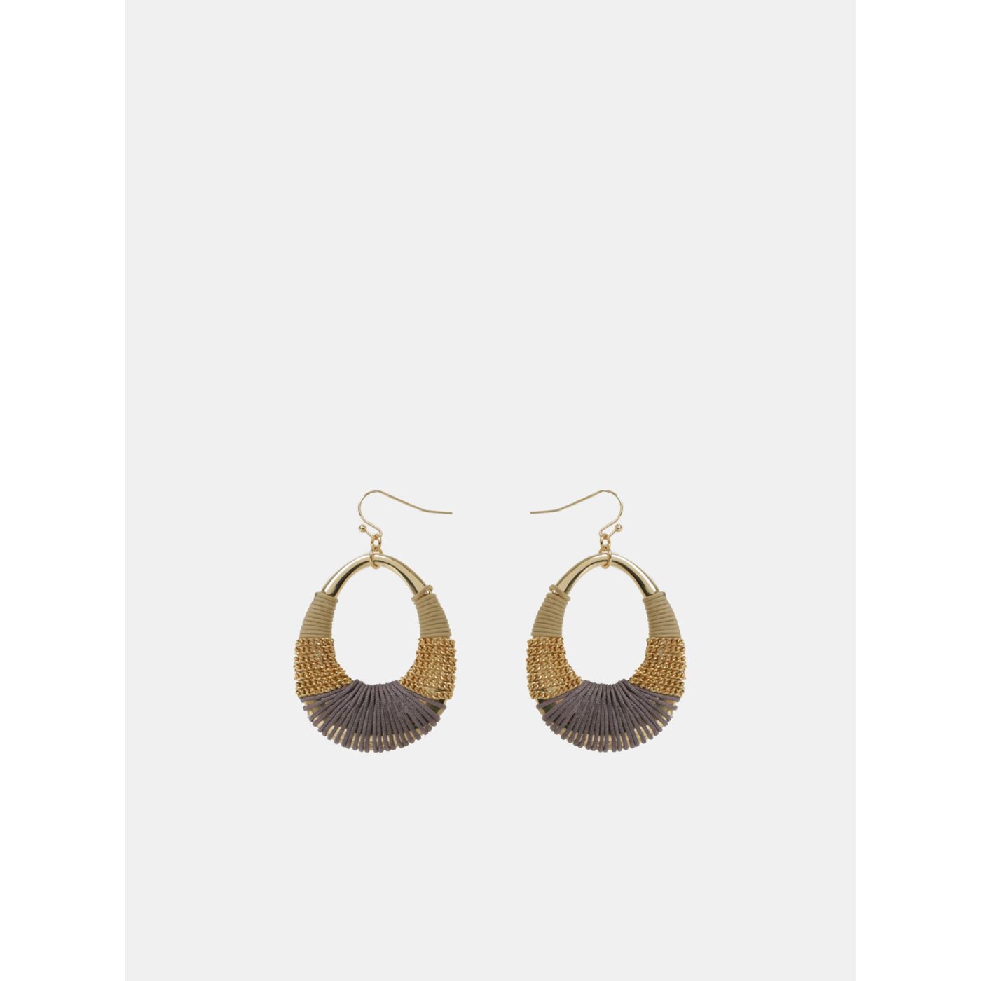 Pieces Beate Gold Earrings