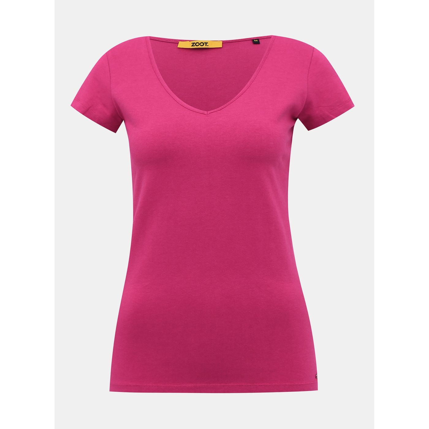 Dark pink women's basic t-shirt ZOOT Baseline Lia