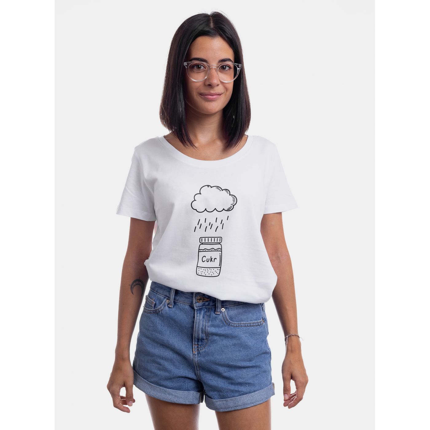 White Women's T-Shirt ZOOT Original I'm not made of sugar!