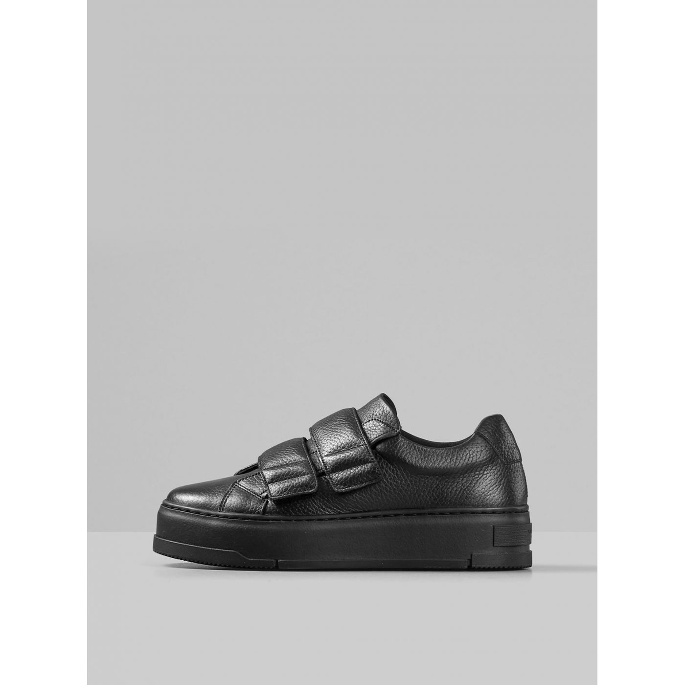Black Women's Leather Sneakers Vagabond