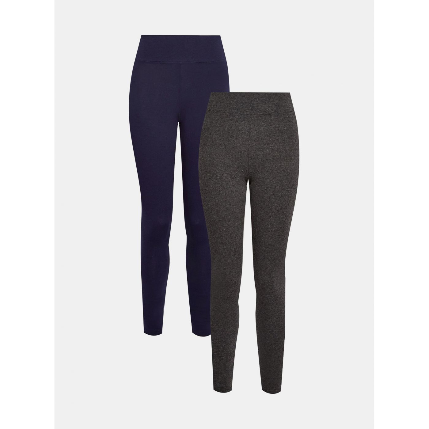 Dorothy Perkins Tall Set of Two Leggings in Grey and Blue