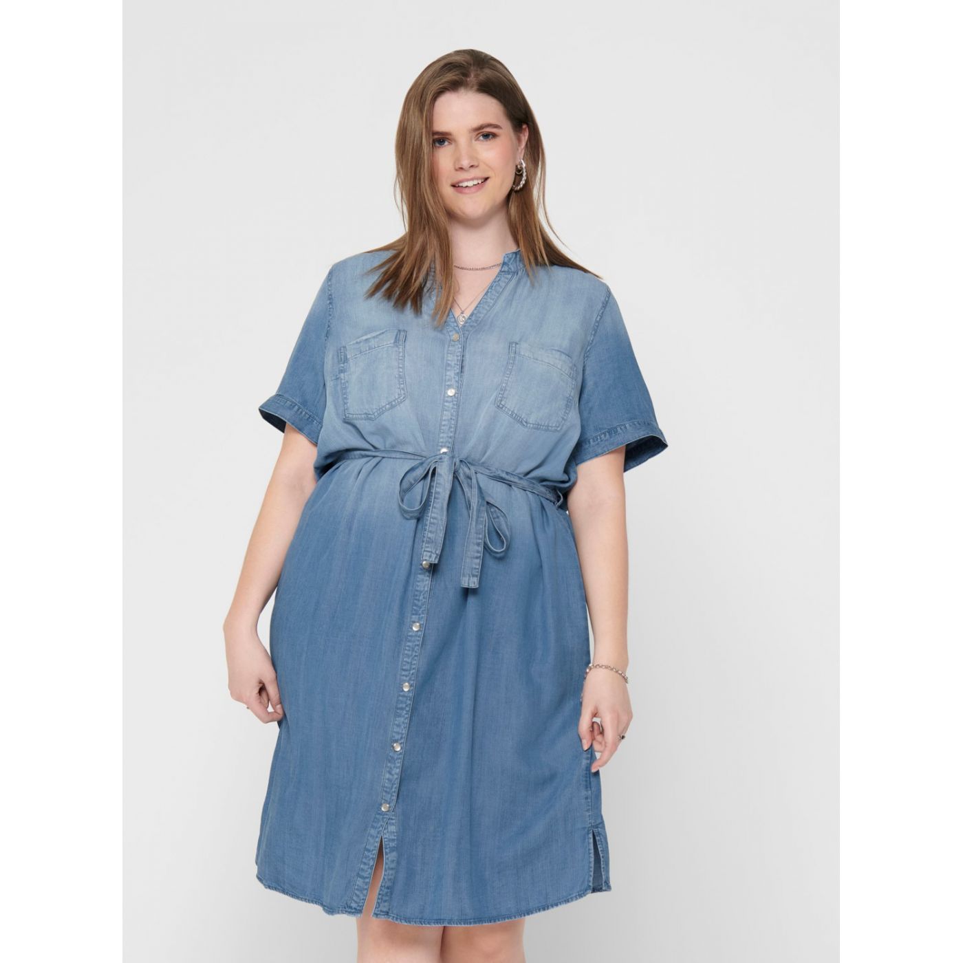 Blue Denim Dress ONLY CARMAKOMA USh