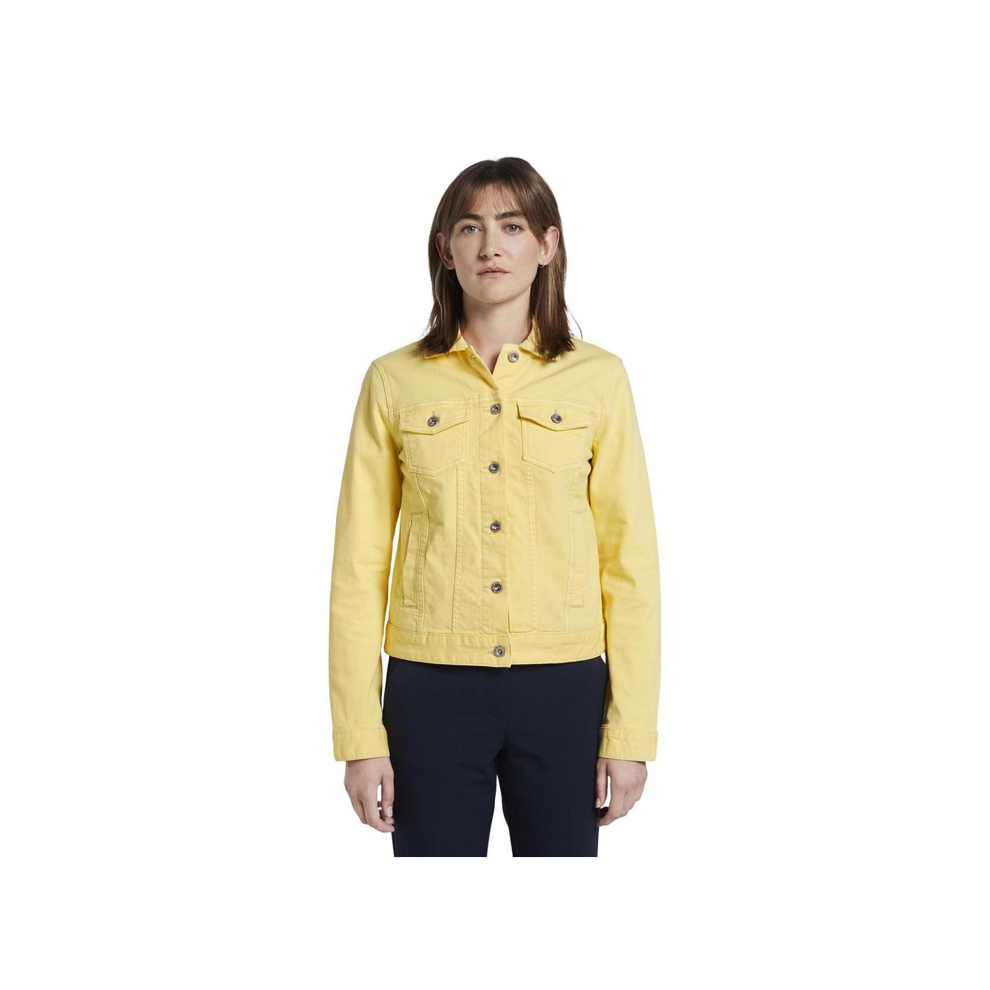 Tom Tailor Yellow Women's Denim Jacket