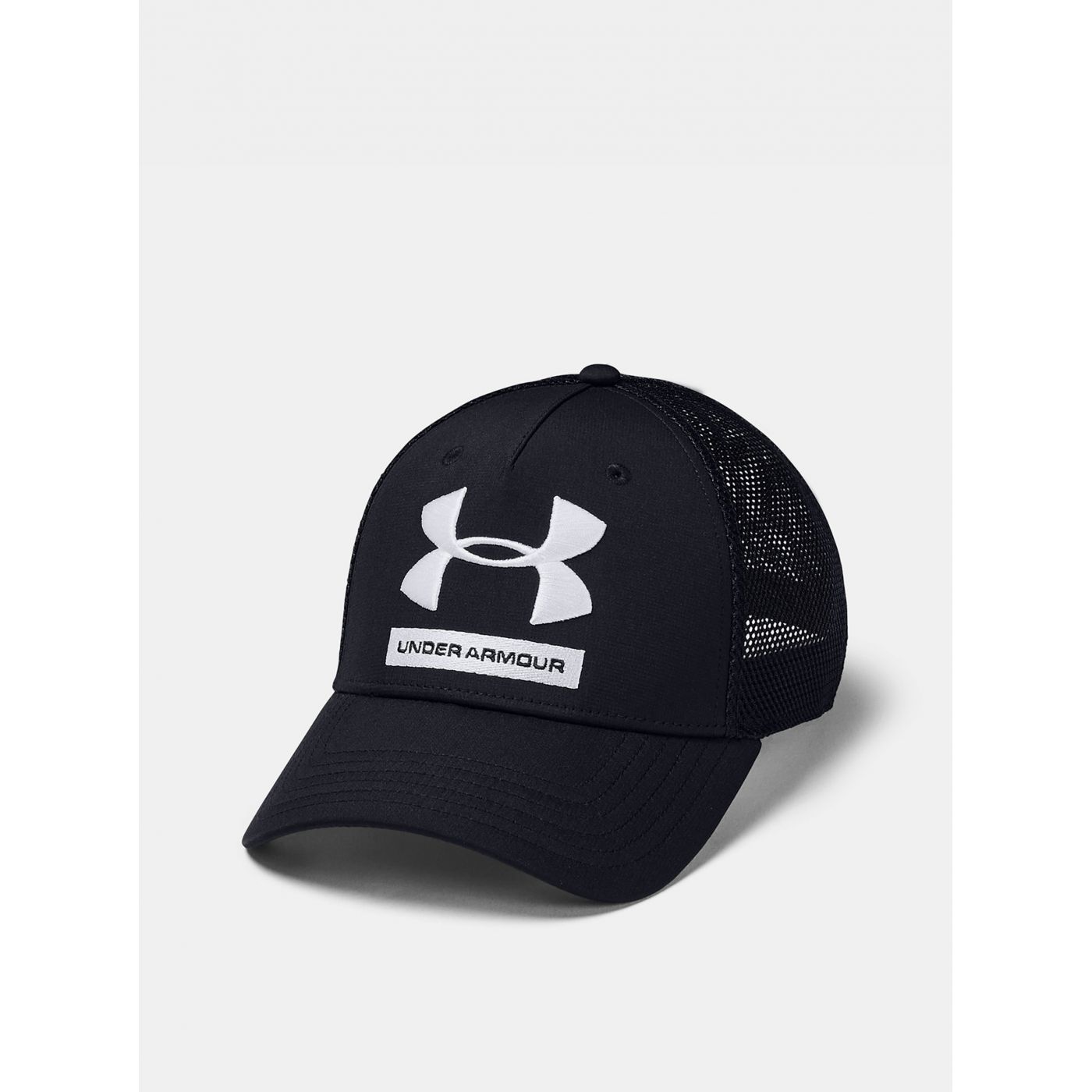 Black Men's Trucker Under Armour Cap