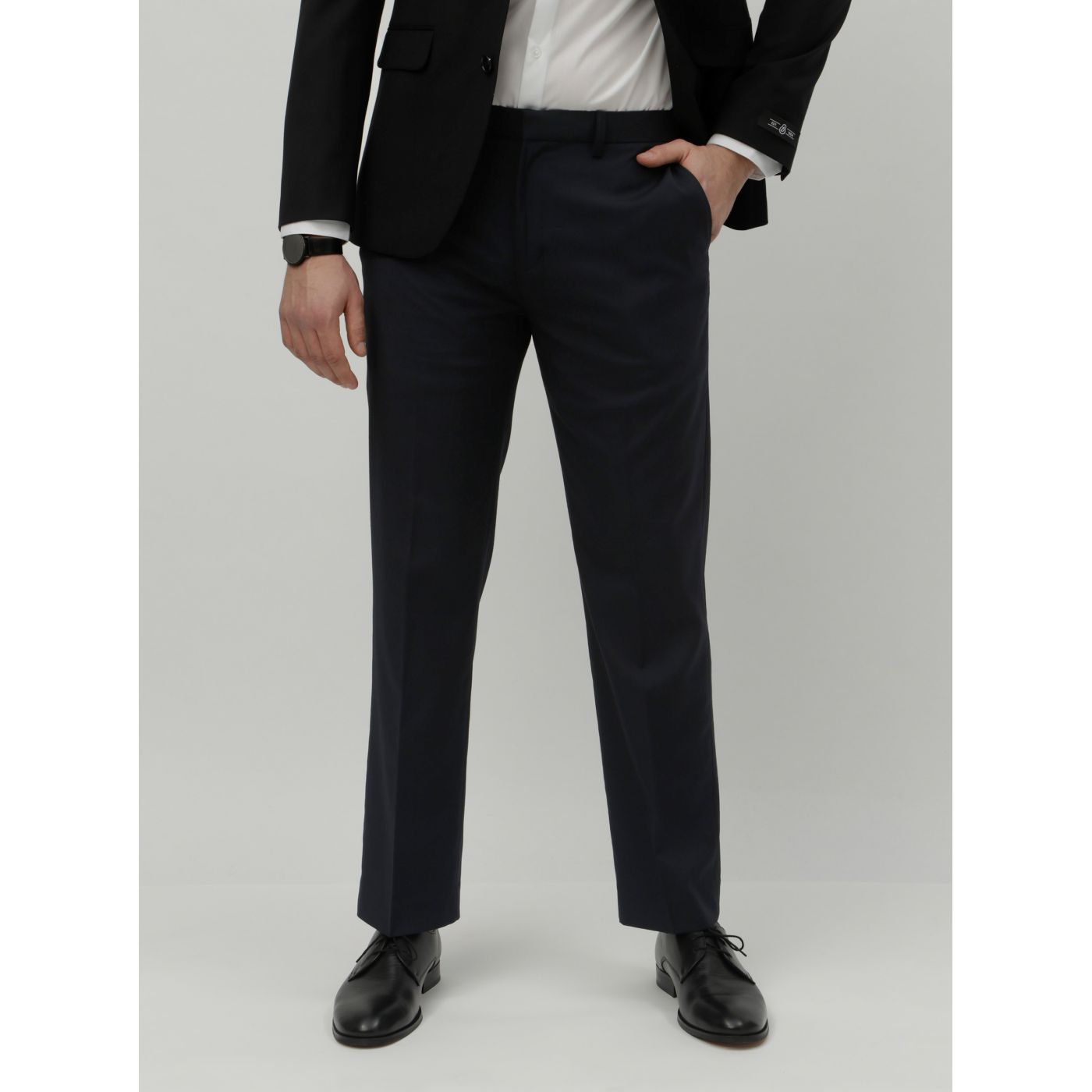 Dark Blue Tailored Fit Suit Pants Burton Menswear London