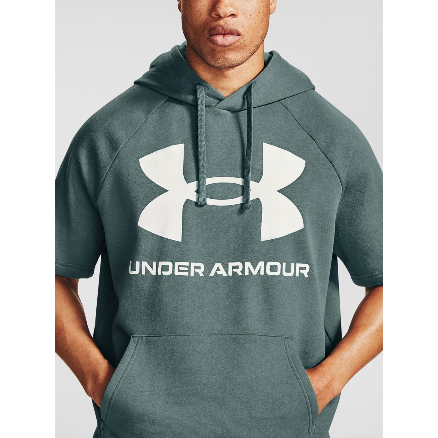 Hoodie Under Armour Rival Flc Big Logo SS HD-BLU