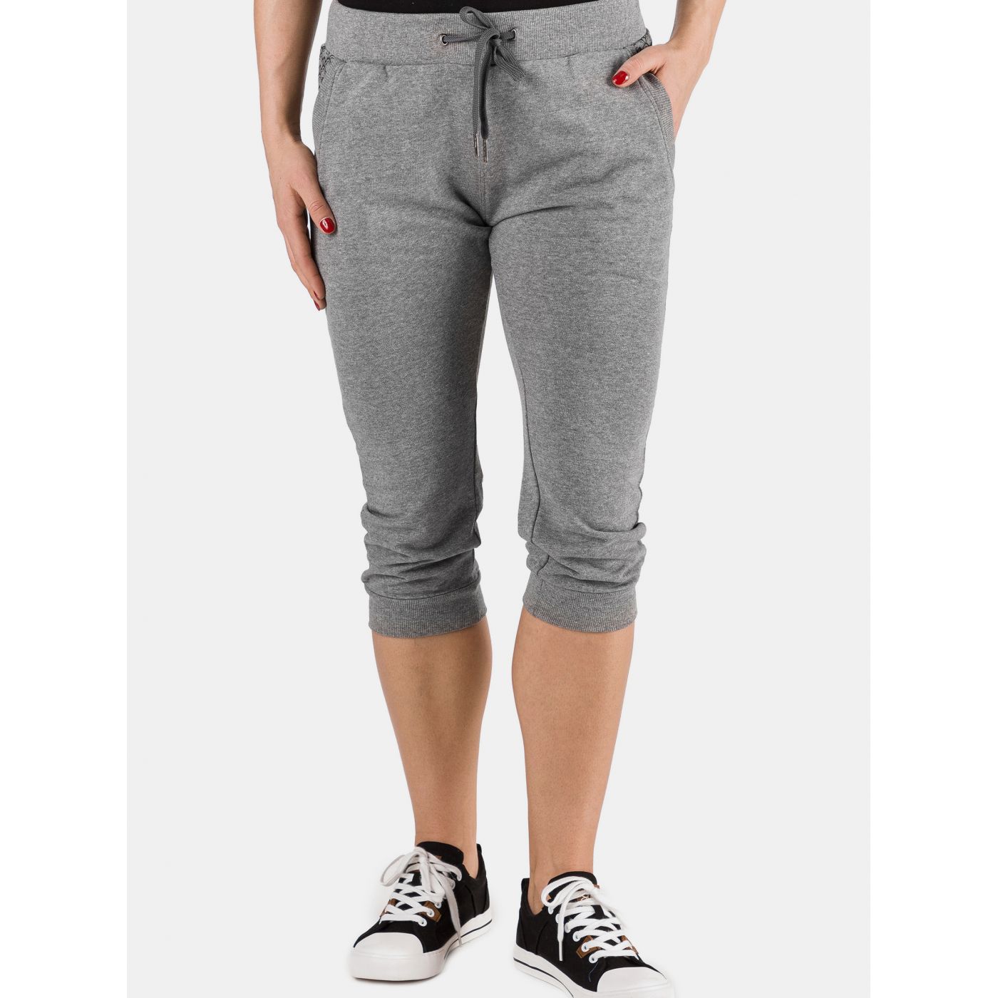 Grey Women's 3/4 Tracksuit SAM 73