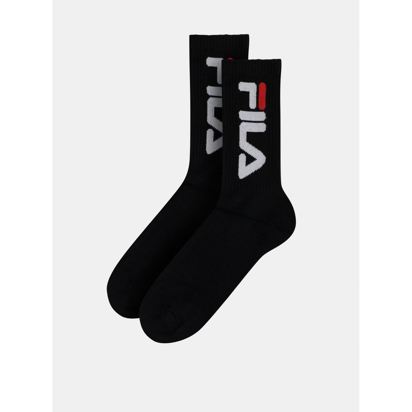 Set of two pairs of men's black socks FILA