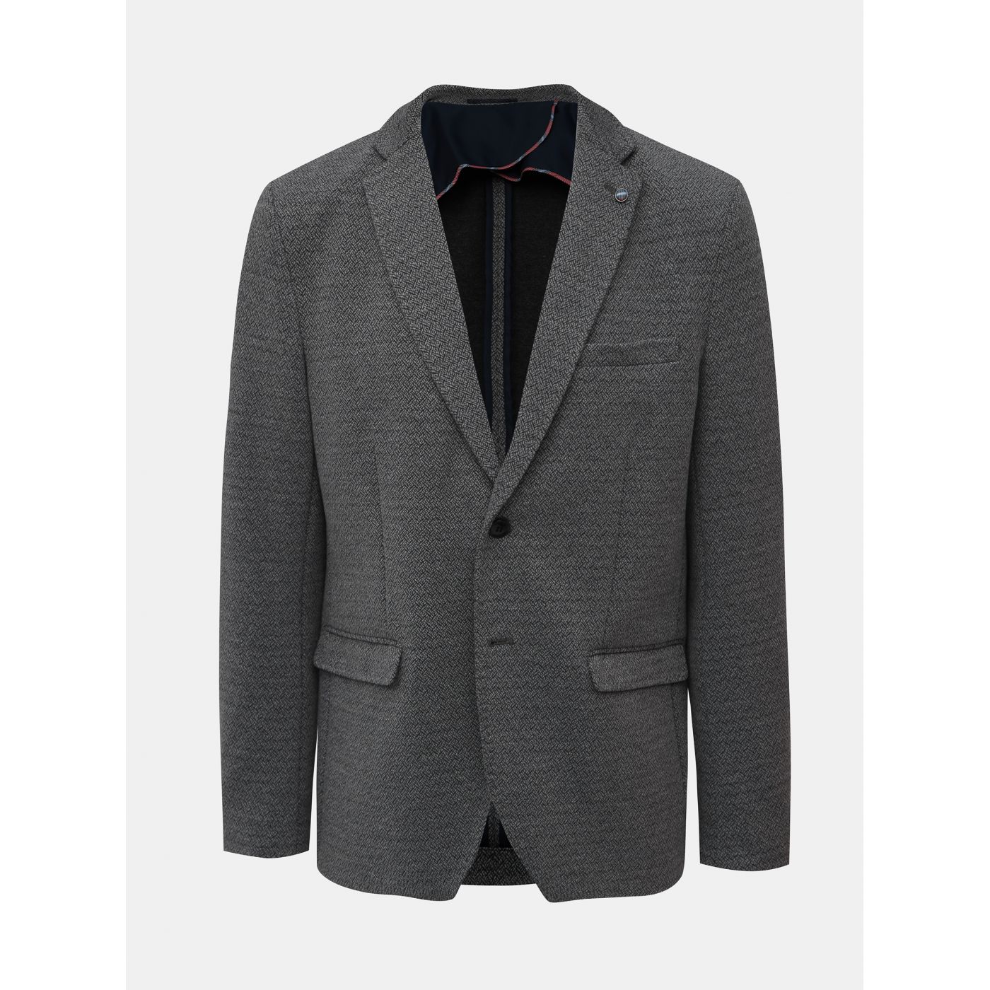 Grey Slim Fit Jacket Selected Homme Shaft