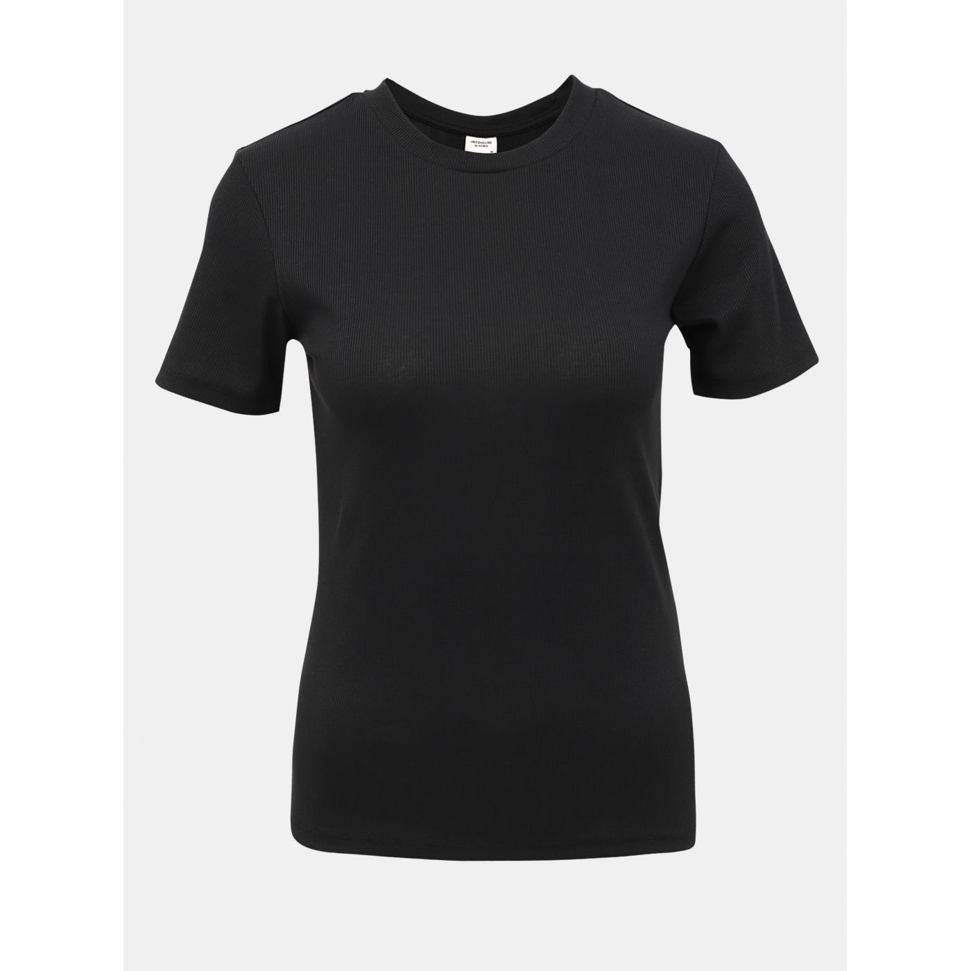 Jacqueline de Yong Kissa Black Basic T-Shirt
