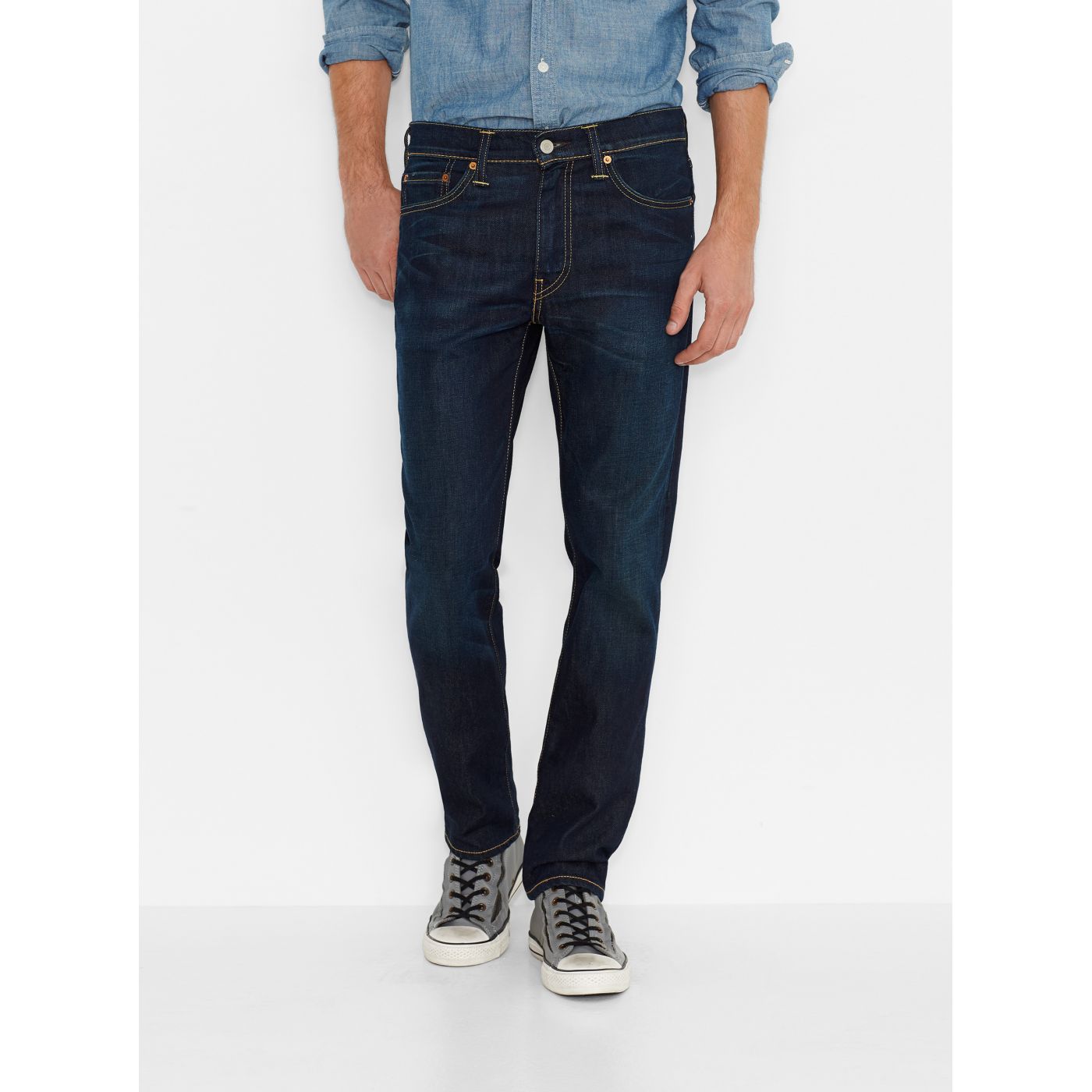 Dark Blue Men's Slim Jeans Levi's® Biology