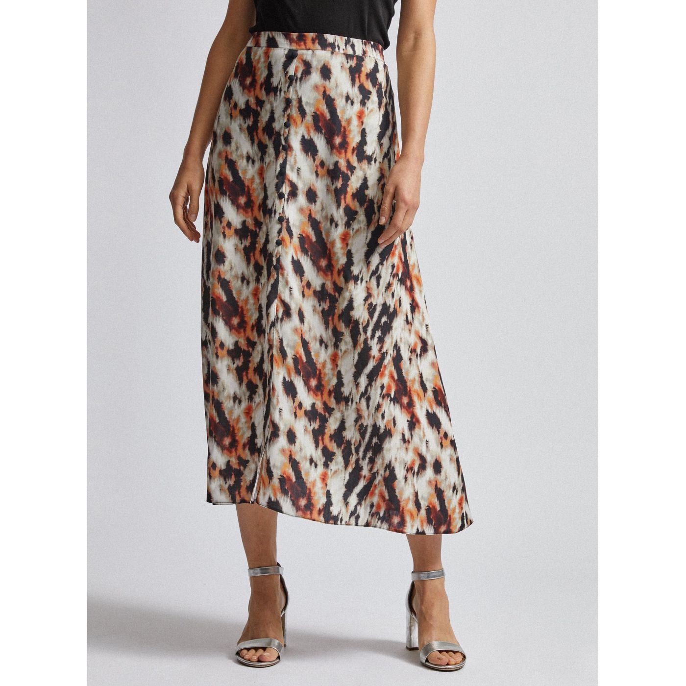 Beige Patterned Maxi Skirt Dorothy Perkins