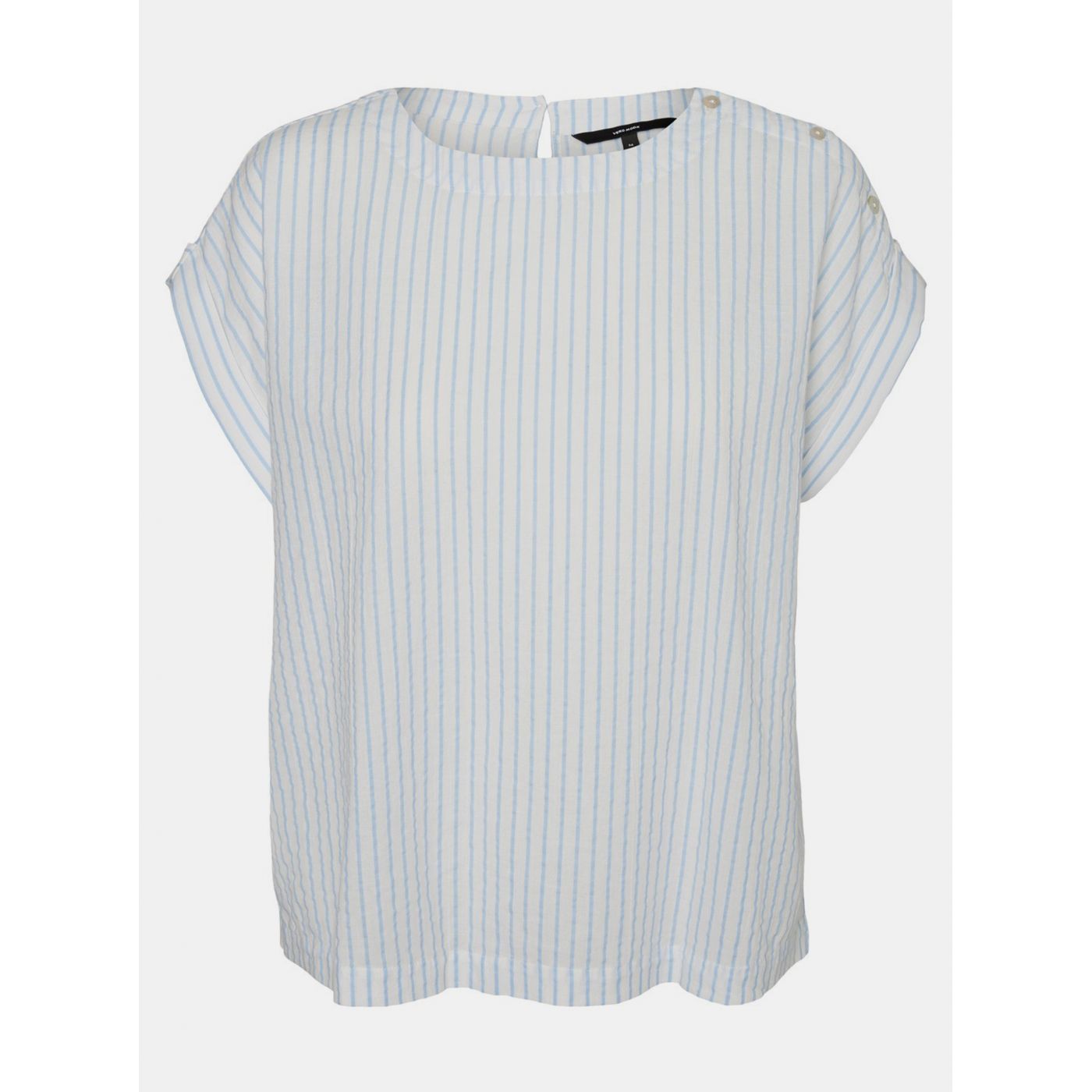 White striped loose blouse VERO MODA Heli