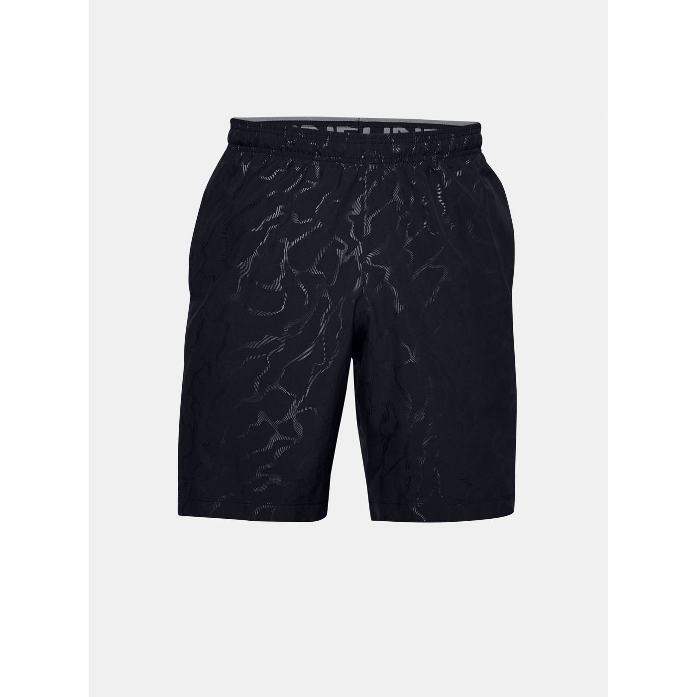 Graphic Emboss Under Armour Black Men's Shorts