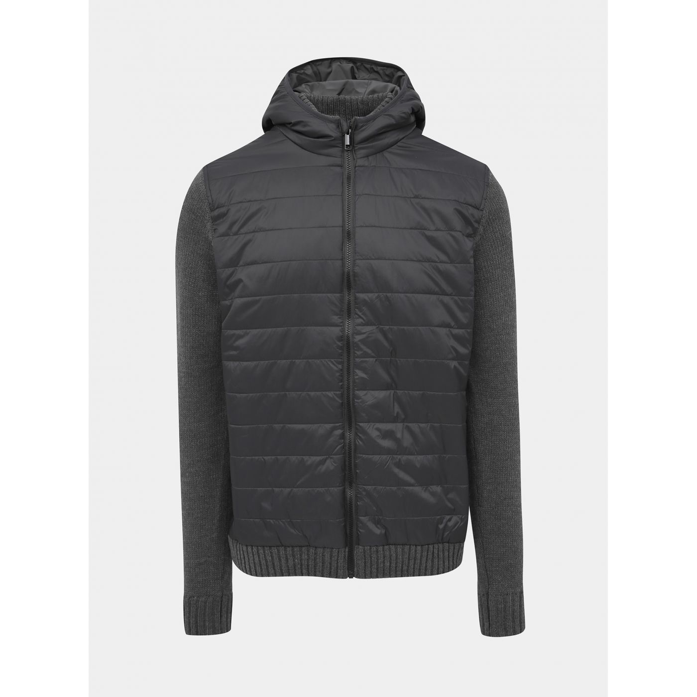 Burton Menswear London Grey Quilted Jacket