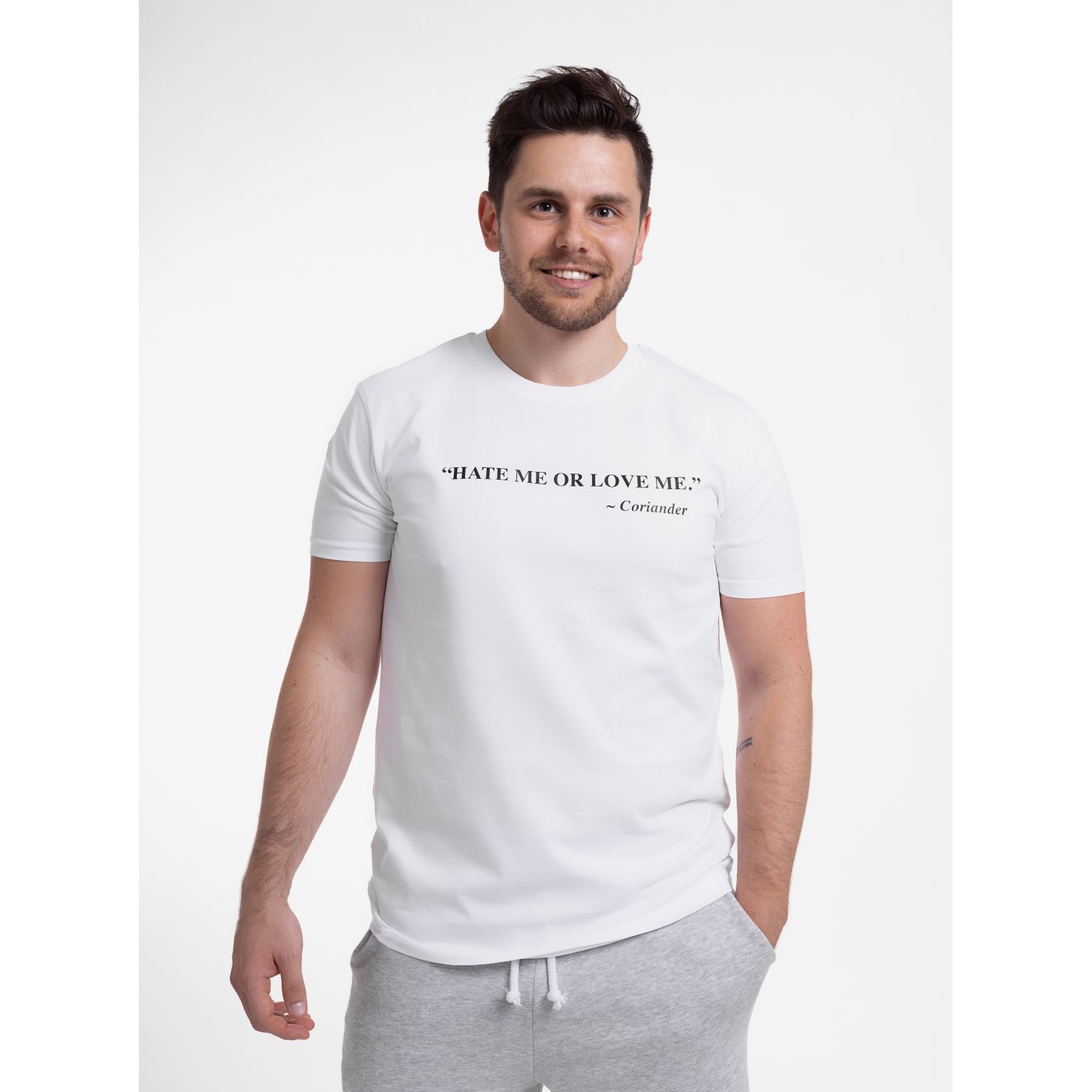 White Men's T-Shirt ZOOT Original Coriander