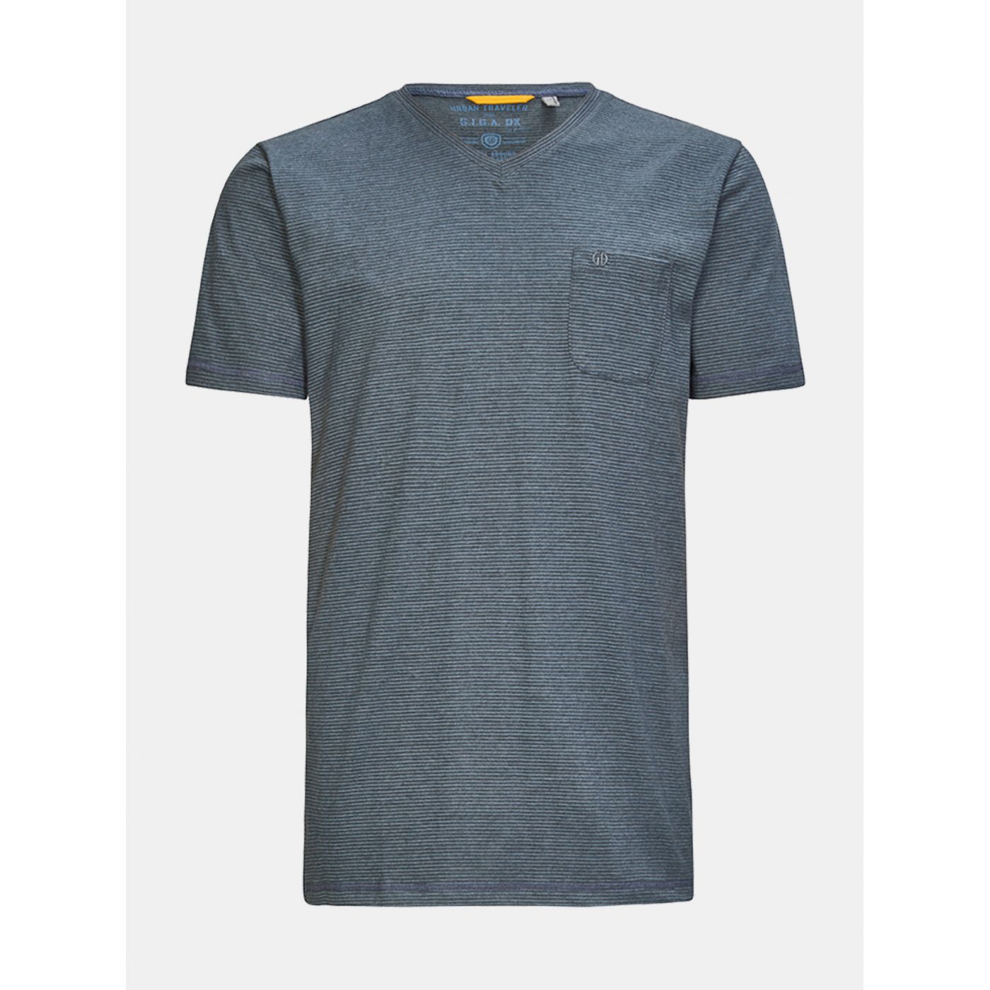 Grey Men's Striped T-Shirt Killtec Hadero