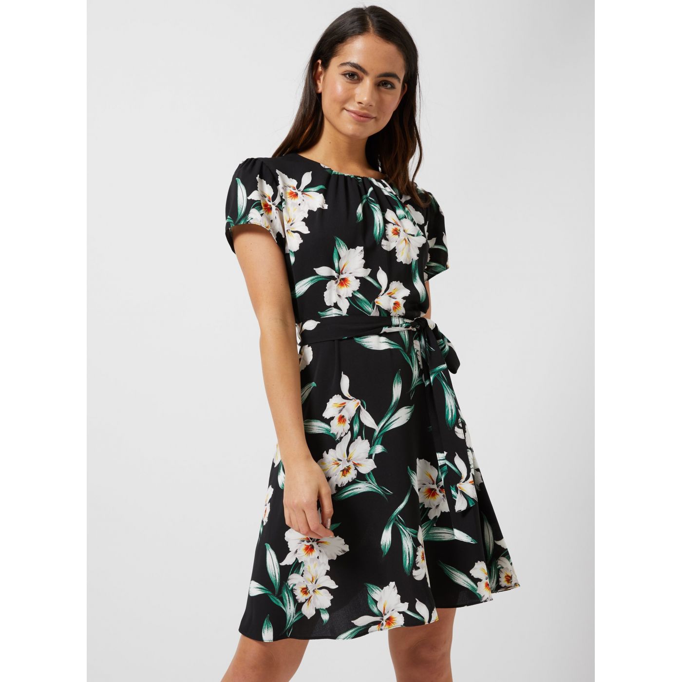 Black Floral Dress Dorothy Perkins Petite