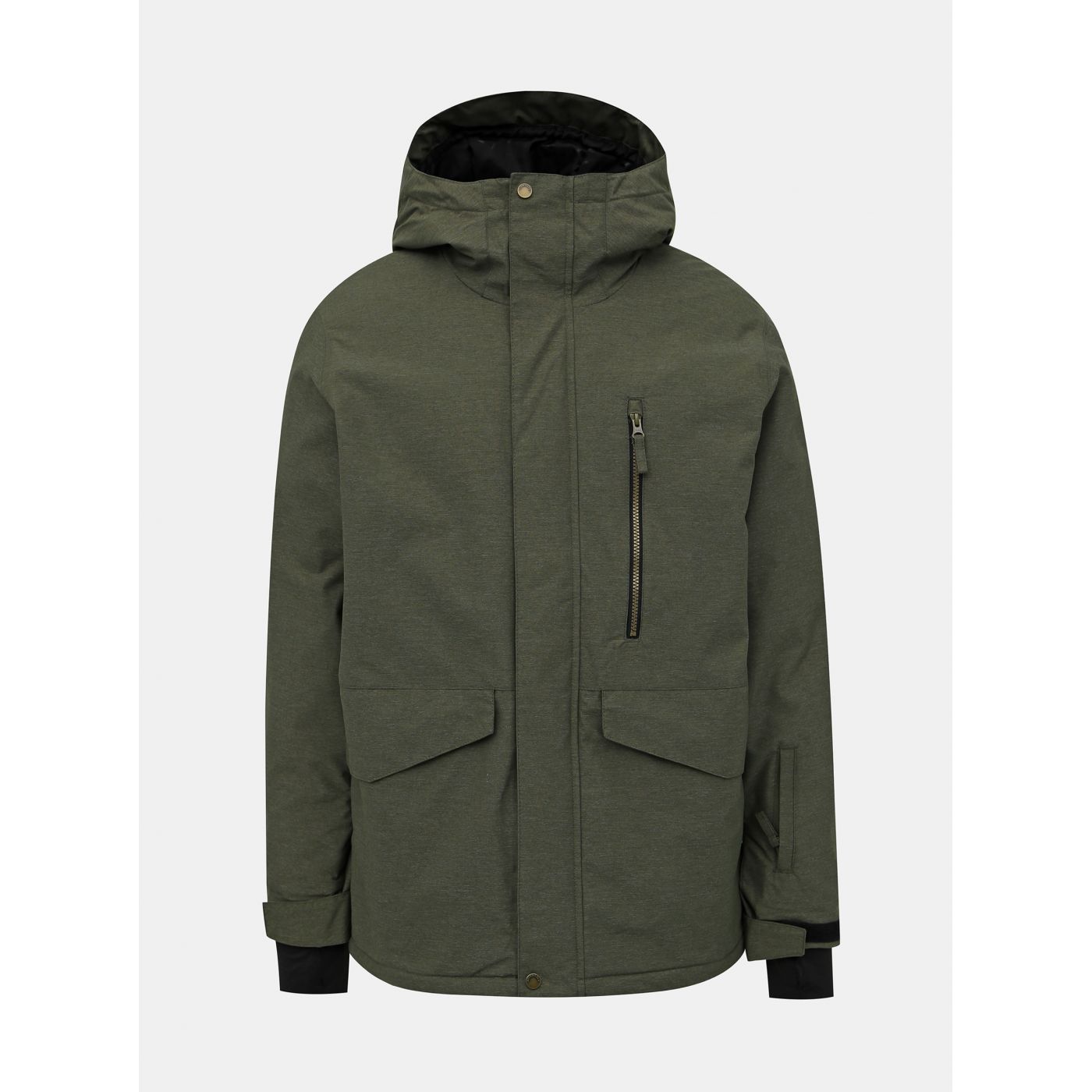 Khaki Winter Functional Jacket Quiksilver Mission