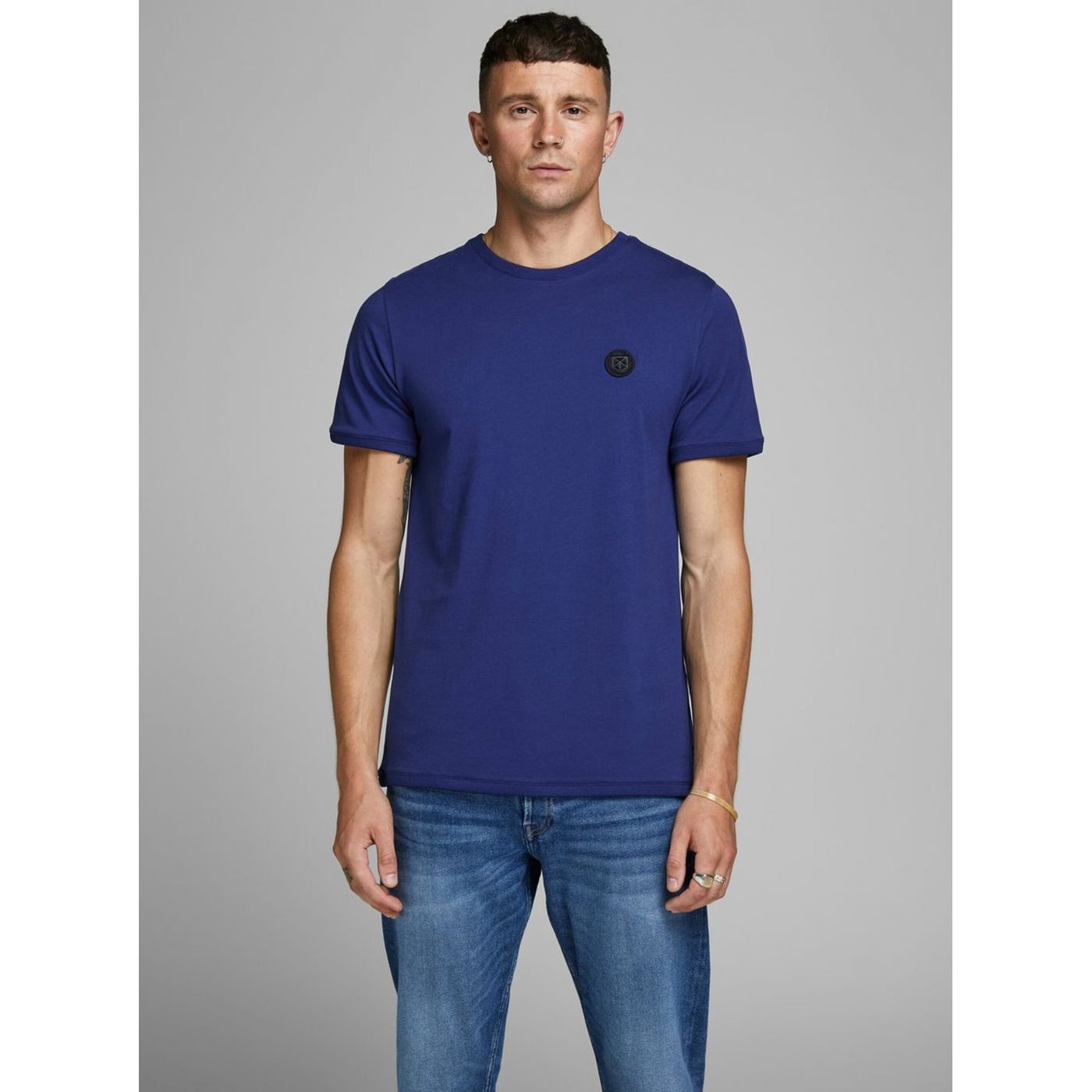 Blue Slim Fit T-Shirt Jack & Jones Booker