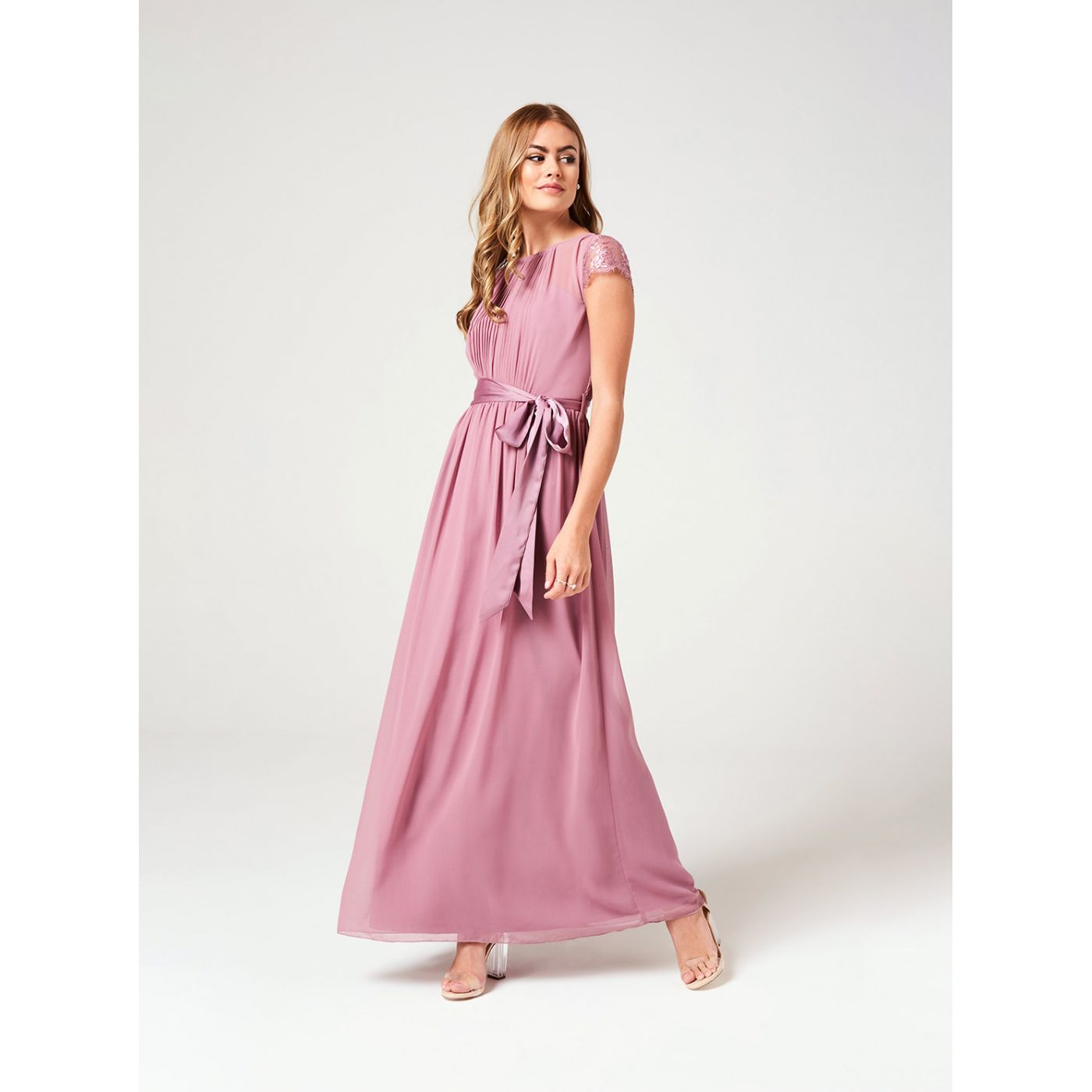Pink Maxi Dress Little Mistress