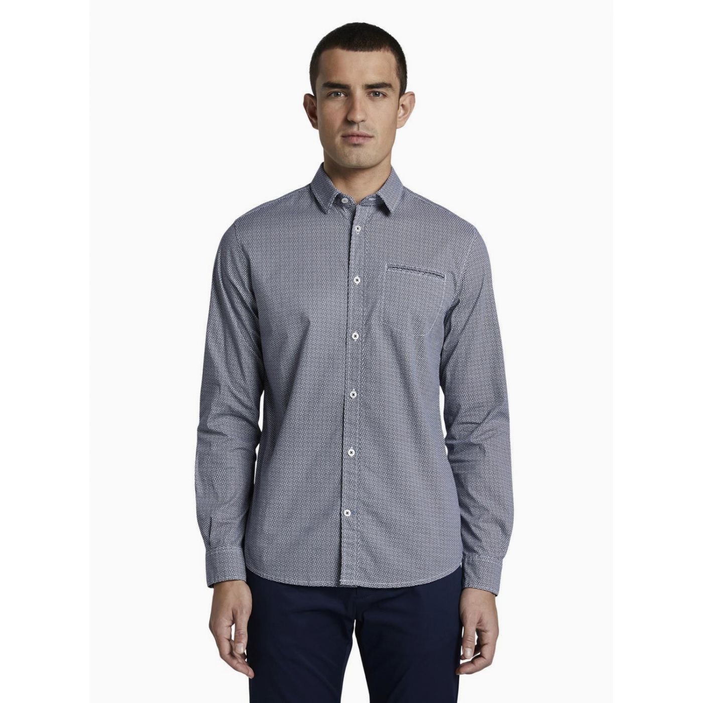Tom Tailor Dark Blue Men's Shirt