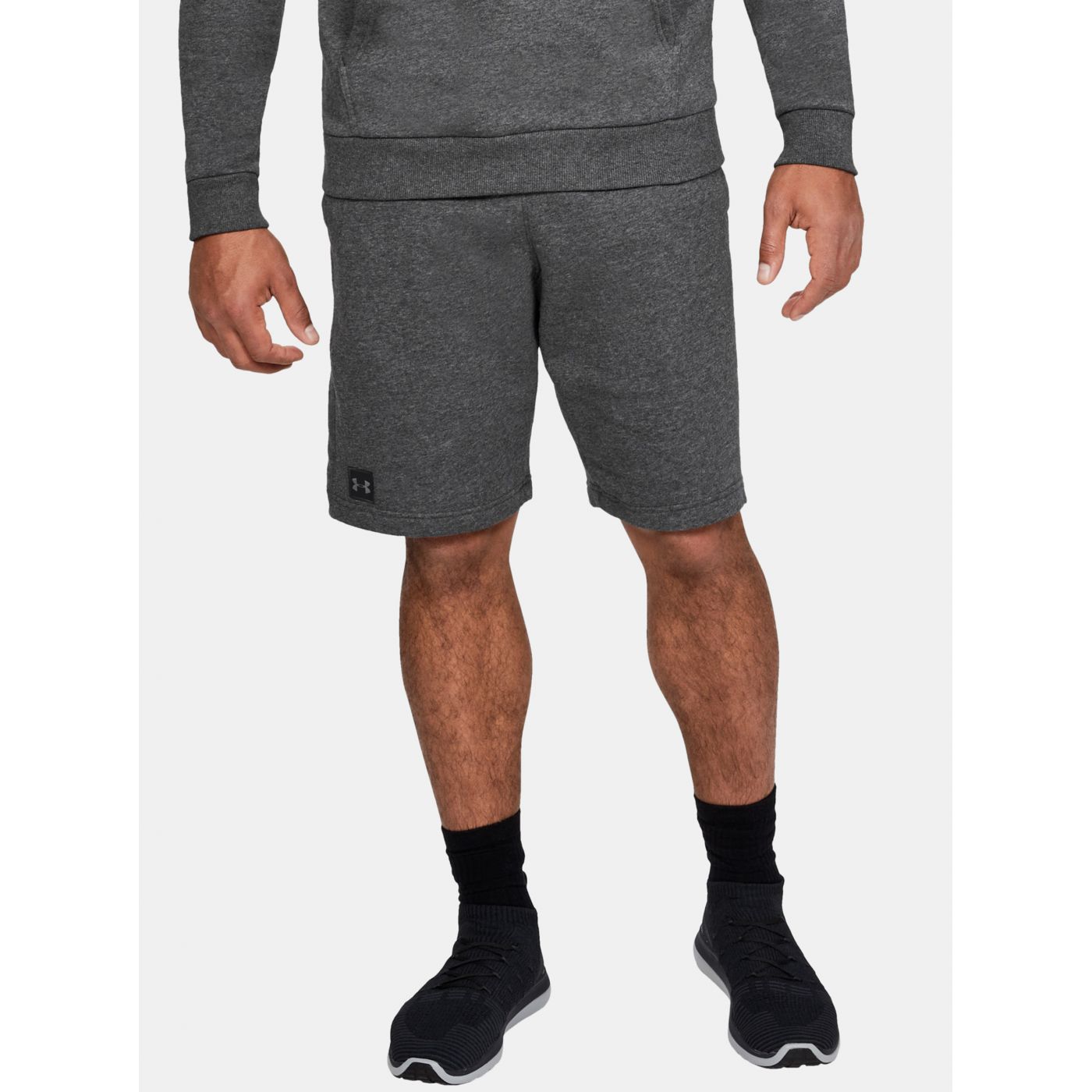 Black Men's Shorts Rival Fleece Under Armour