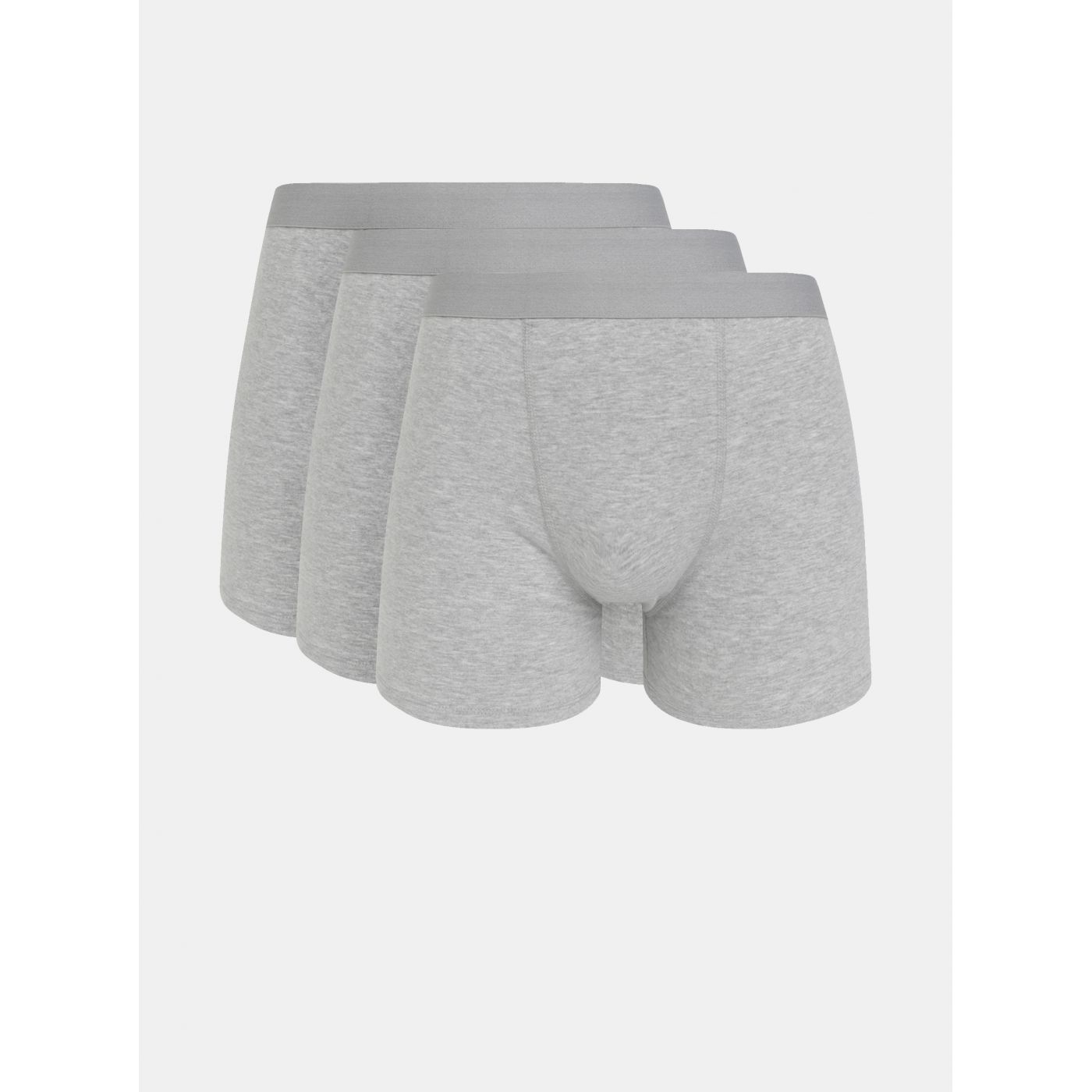 Set of three grey M&Co boxers