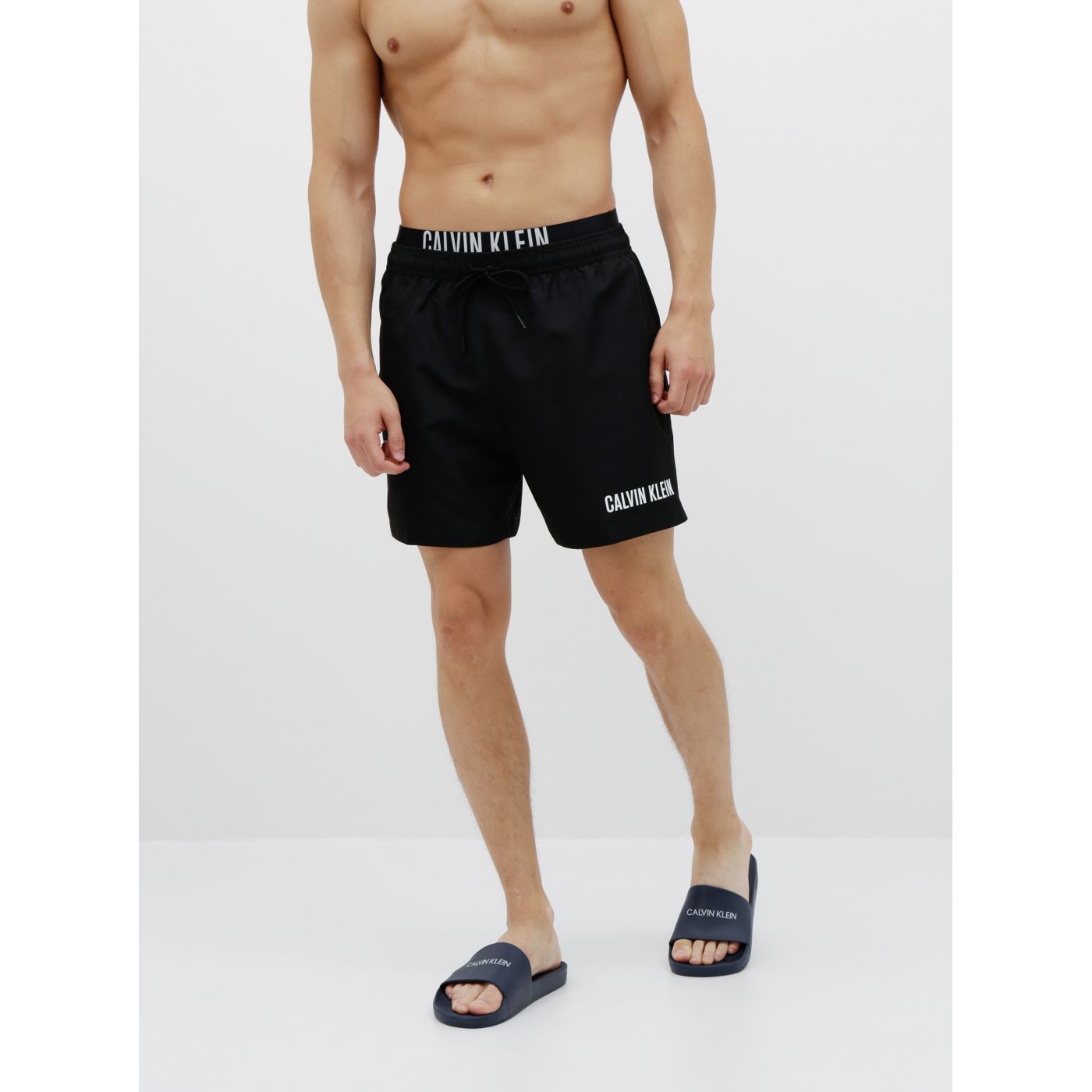 Calvin Klein Underwear Men's Black Swimwear