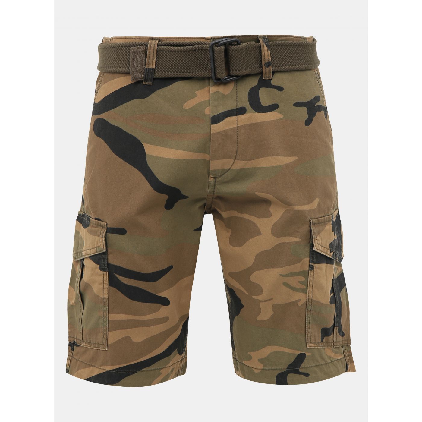 Khaki Camouflage Shorts Jack & Jones Charlie