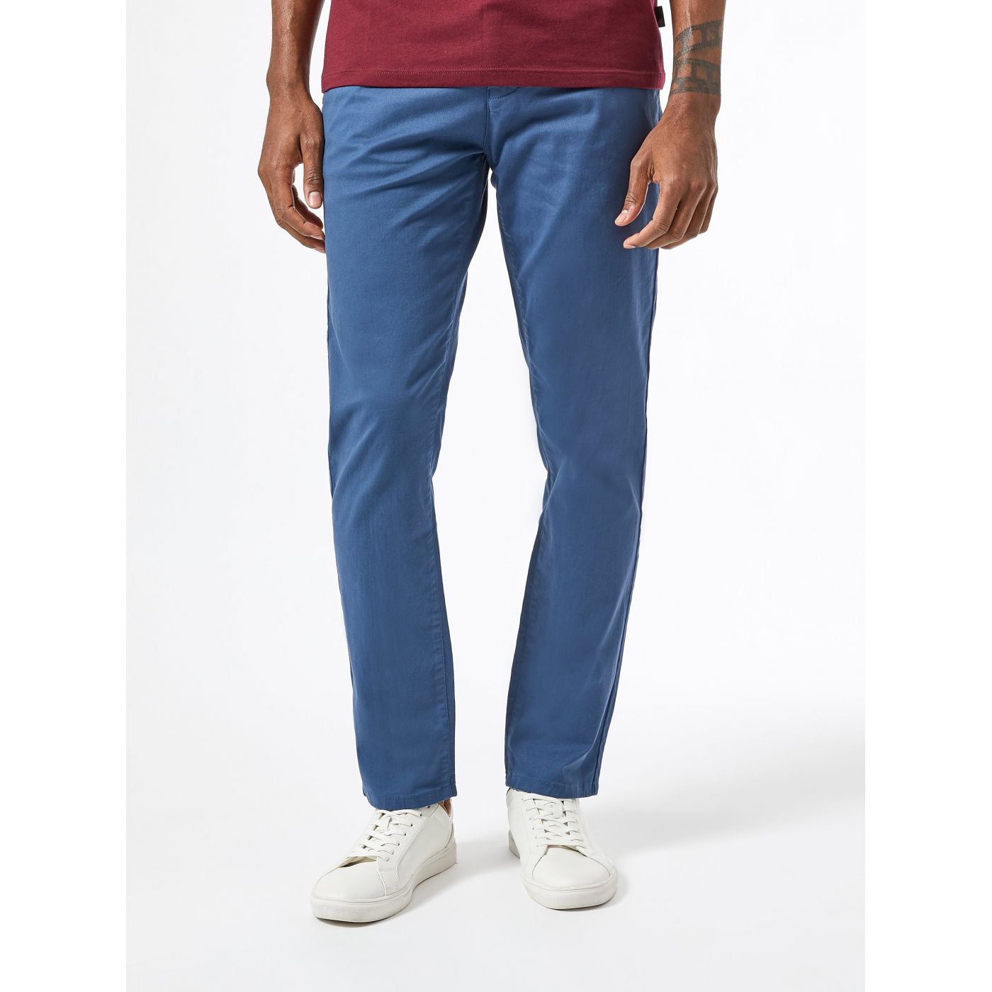 Burton Menswear London Blue Chino Pants