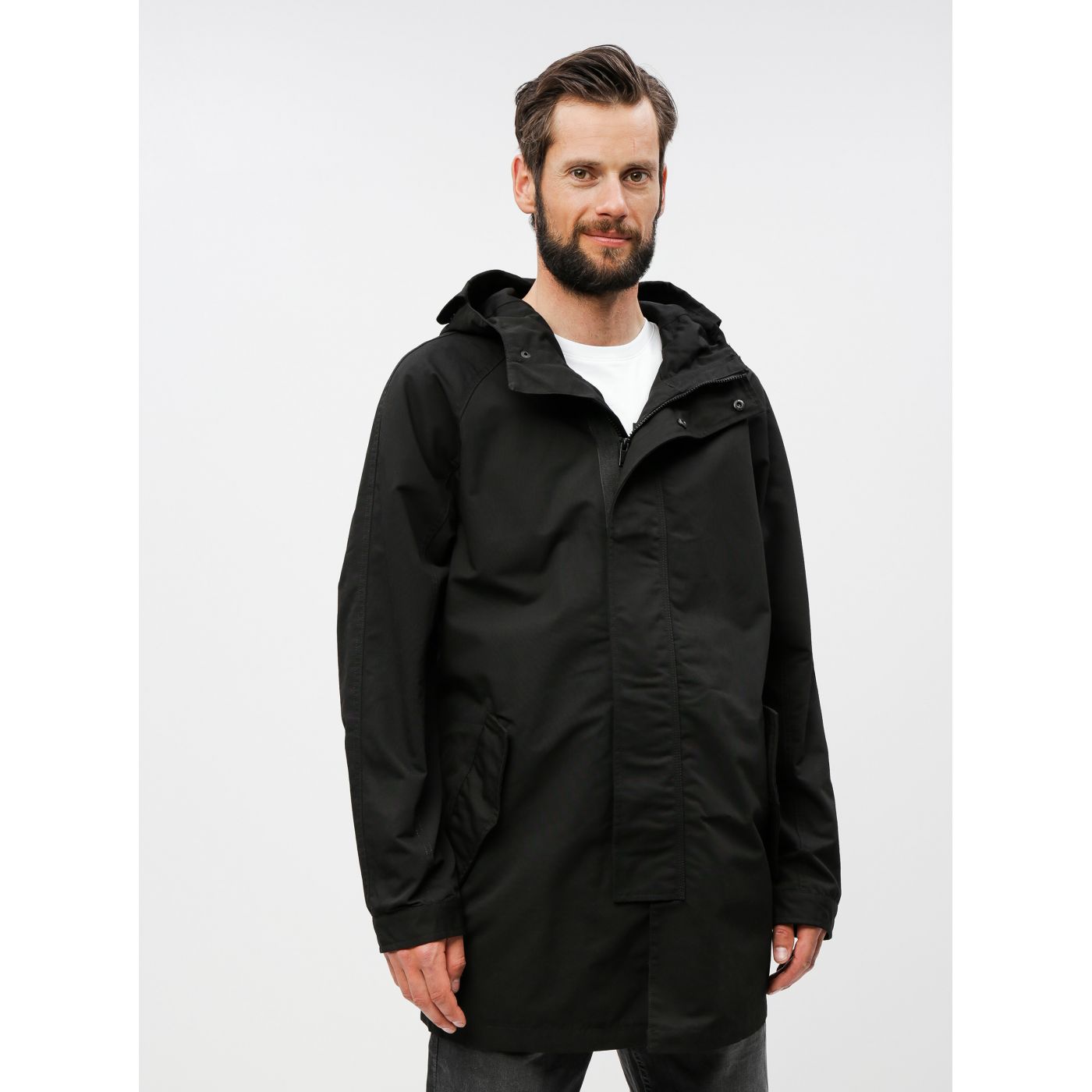 Black Parka Burton Menswear London
