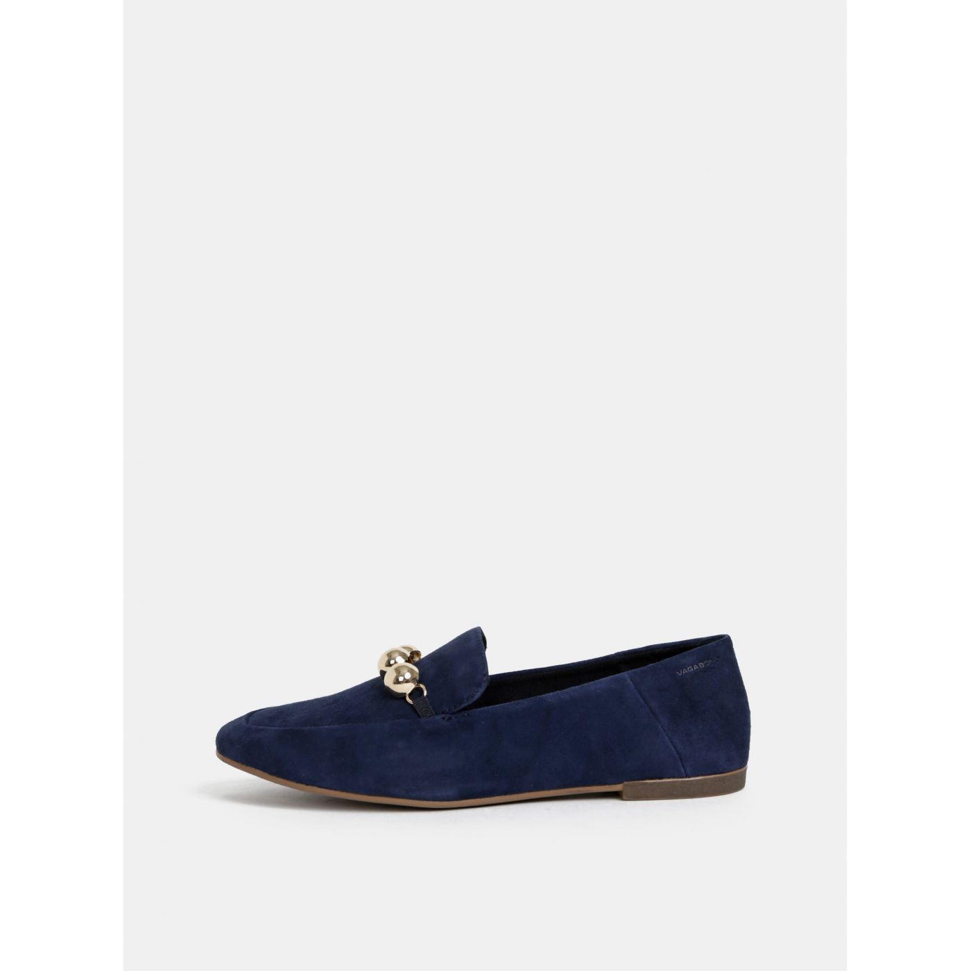Dark Blue Women's Suede Loafers Vagabond Ayden