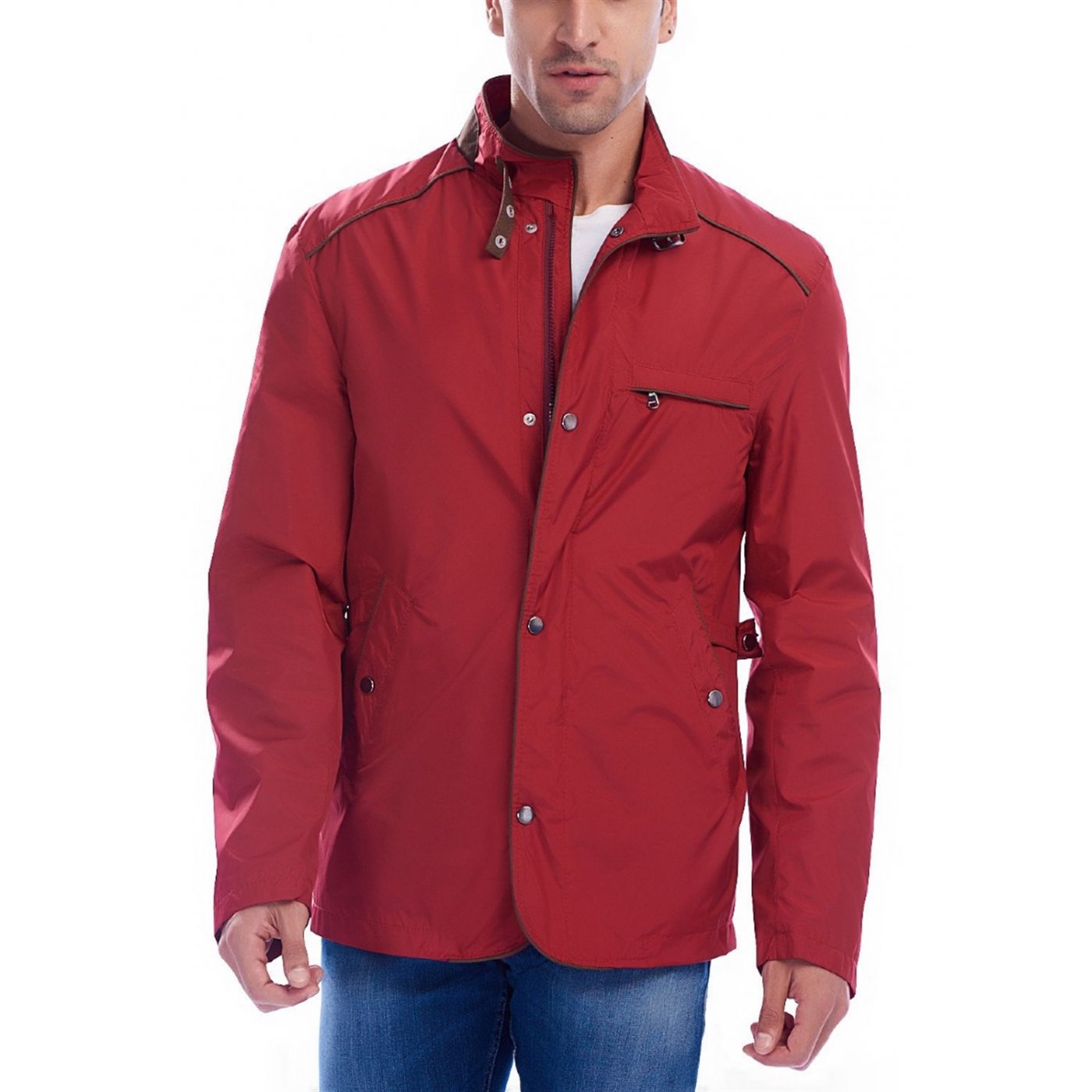 L3400 DEWBERRY COAT-RED