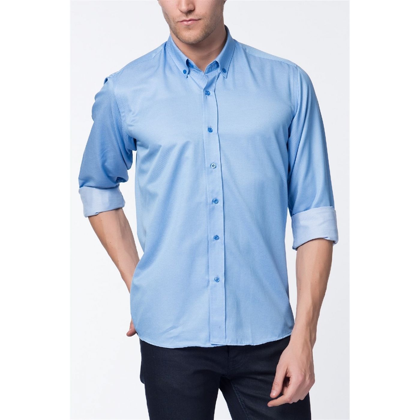 G603 DEWBERRY SHIRT-BLUE
