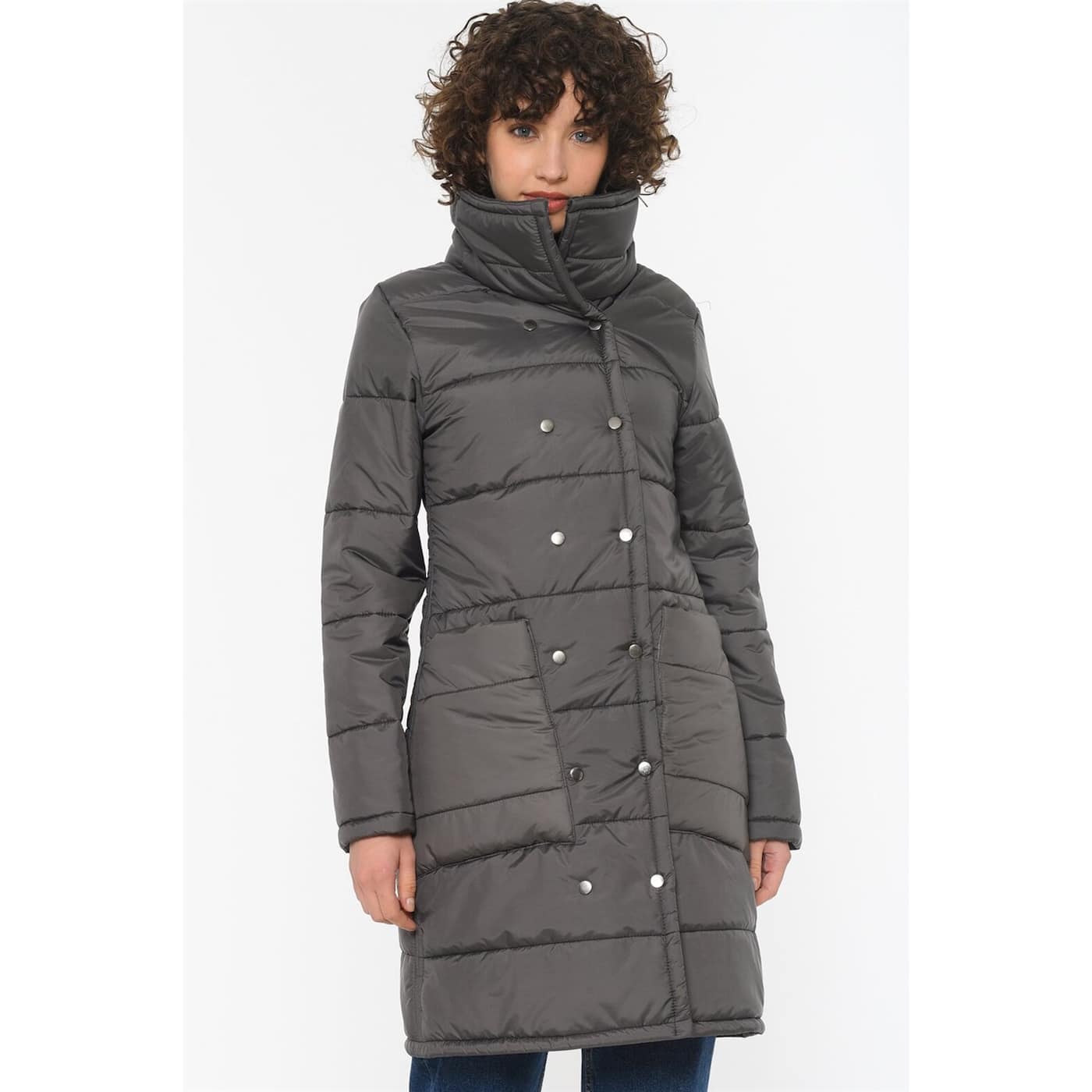 Z6647 DEWBERRY WOMEN'S KABAN-ANTRASIT