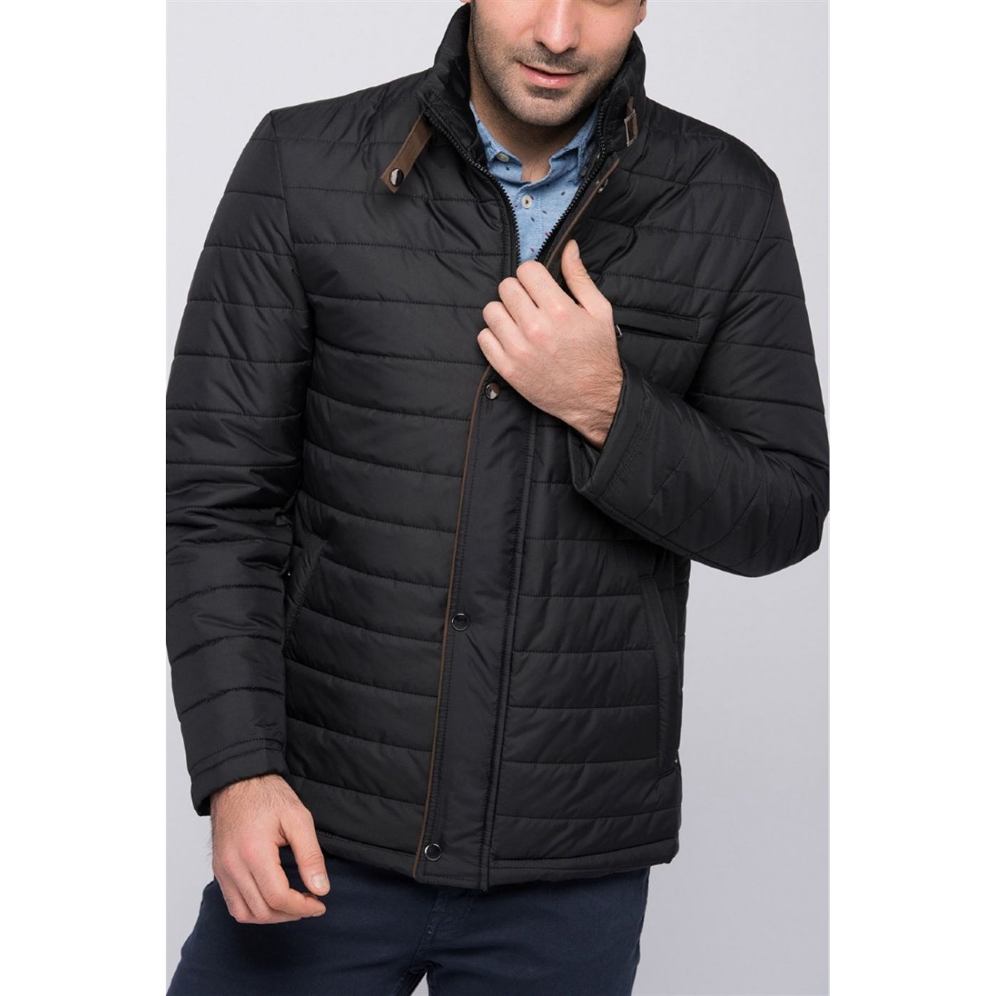 M8627 DEWBERRY MEN's COAT-BLACK