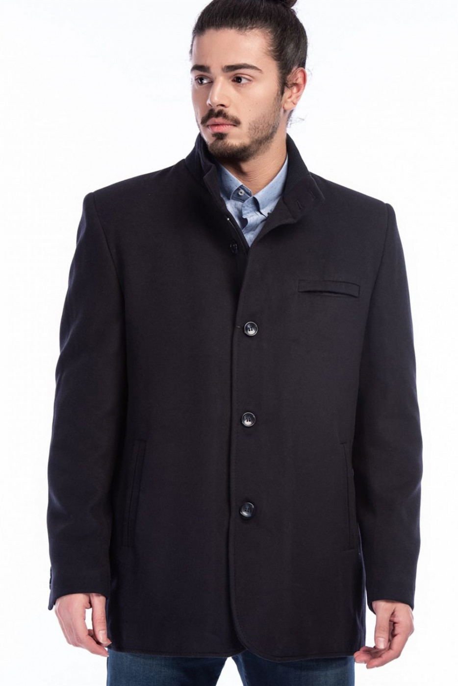 PLT8209 DEWBERRY KABAN-LACİVERT