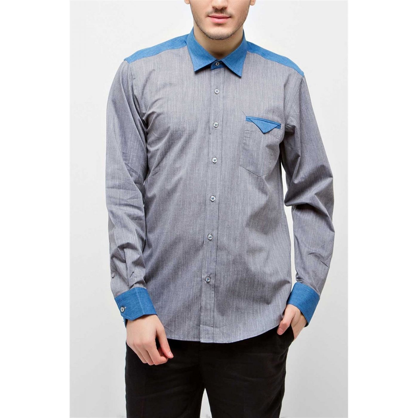 G515 DEWBERRY SHIRT-BLACK