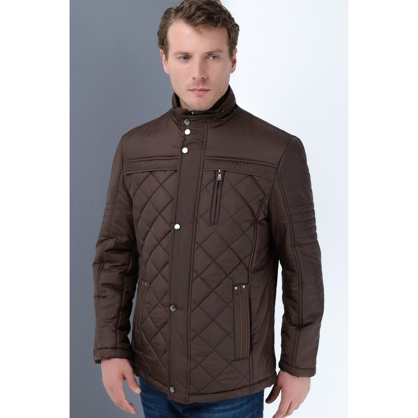 M8616 DEWBERRY MEN's COAT-COFFEE