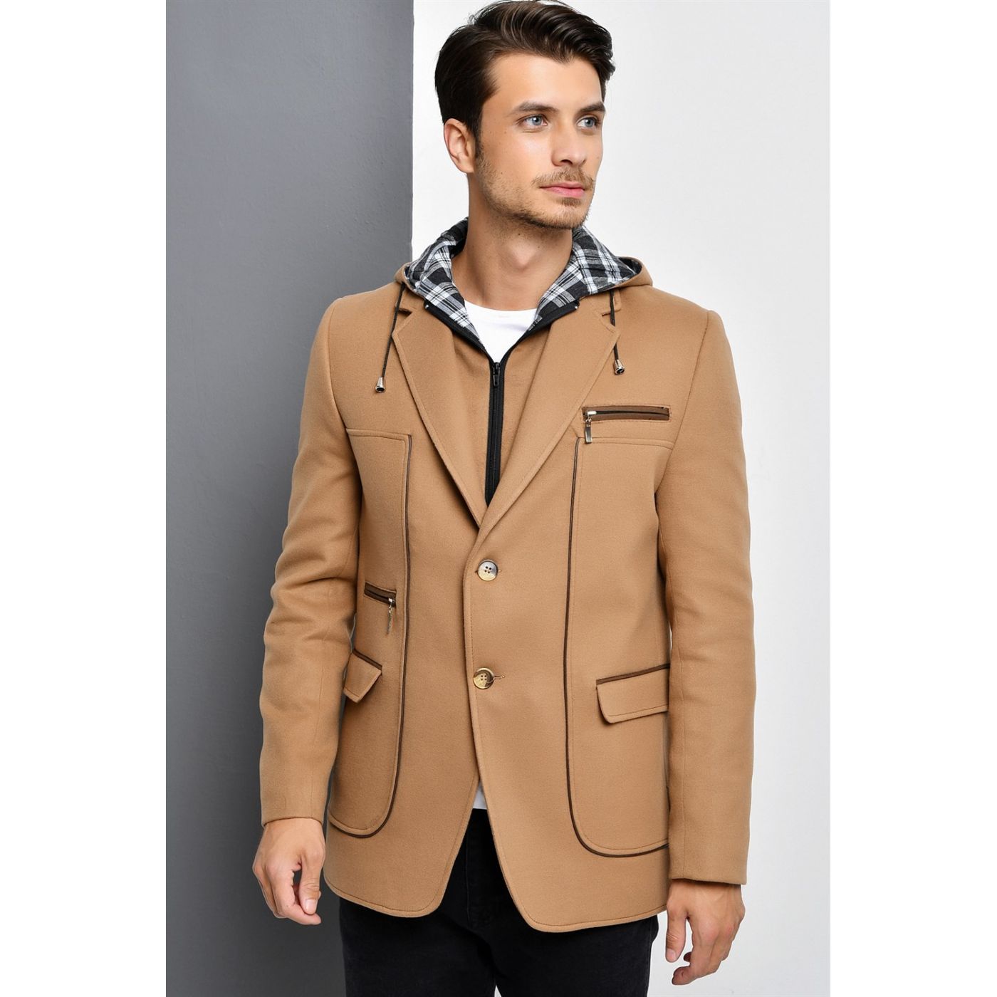 K7540 DEWBERRY MEN's KABAN-CAMEL