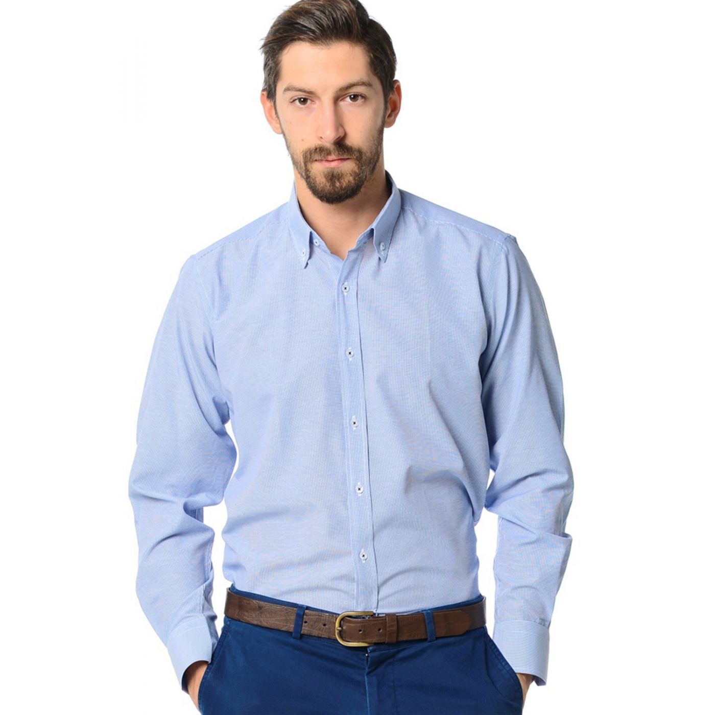 G584 DEWBERRY SHIRT-BLUE
