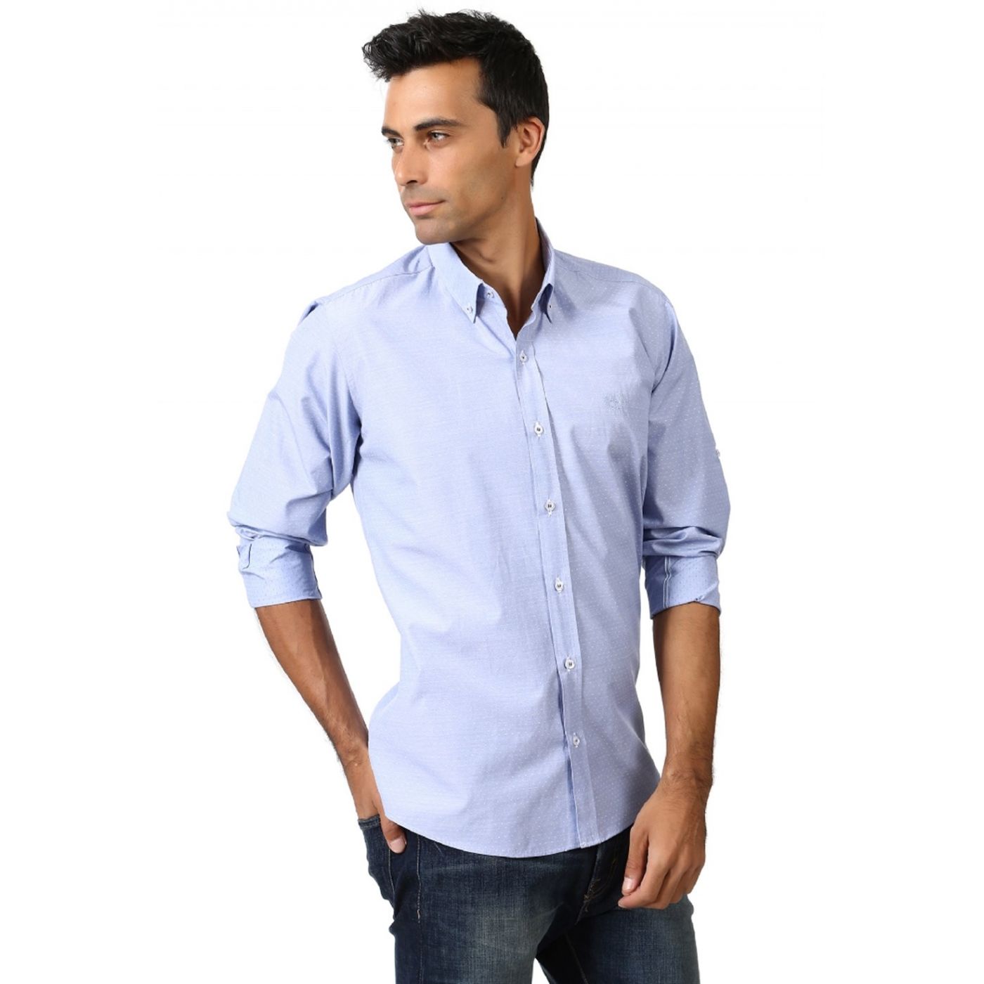 G581 DEWBERRY SHIRT-BLUE